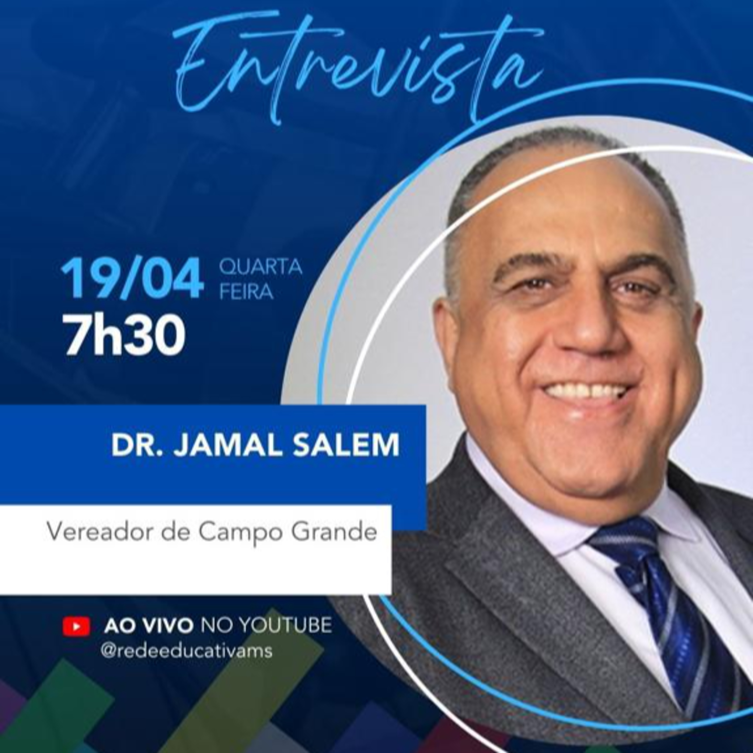 Rádio Livre entrevista o Vereador de Campo Grande Jamal Salem episode artwork