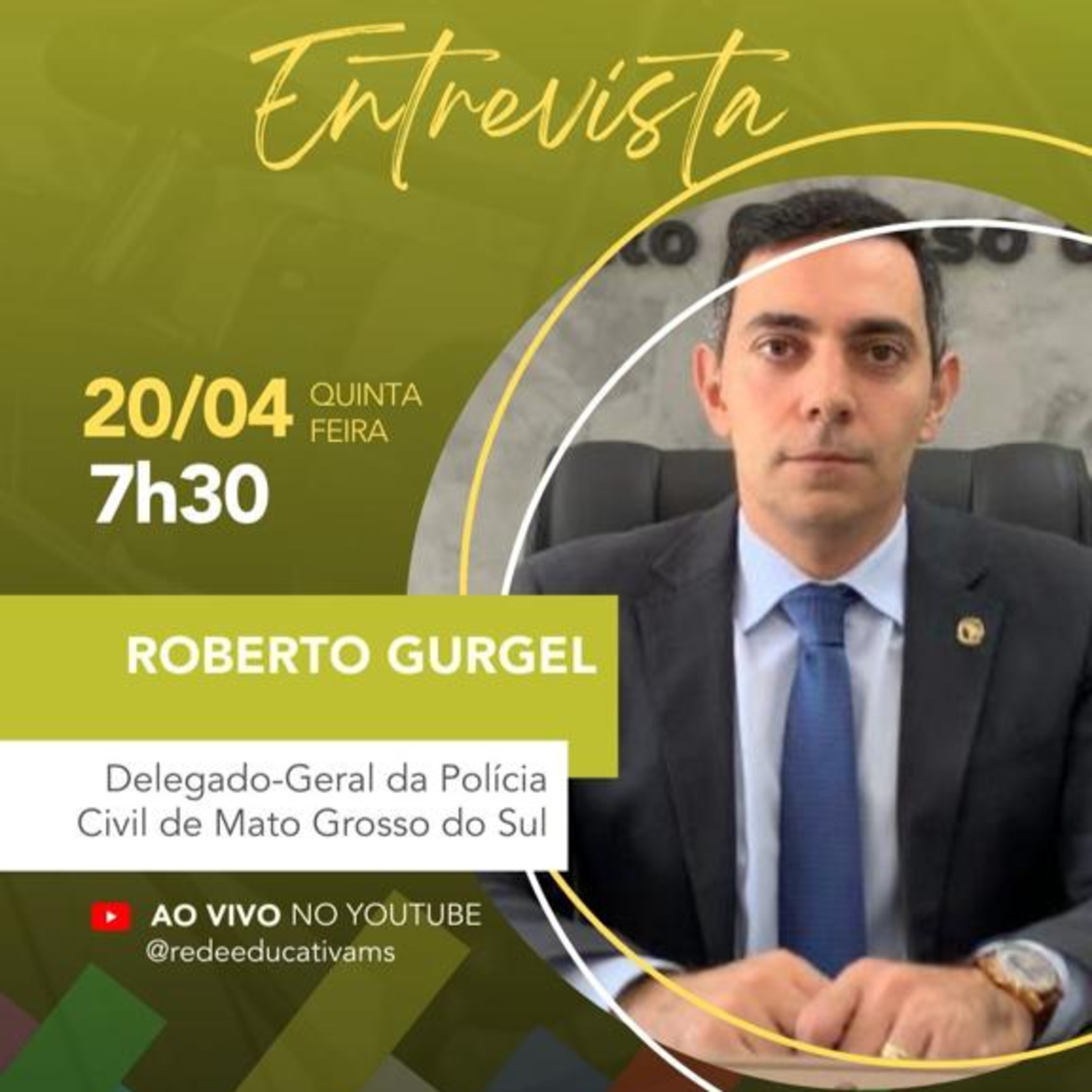 Rádio Livre entrevista o Delegado Geral da Polícia Civil de Mato Grosso do Sul Roberto Gurgel Filho episode artwork