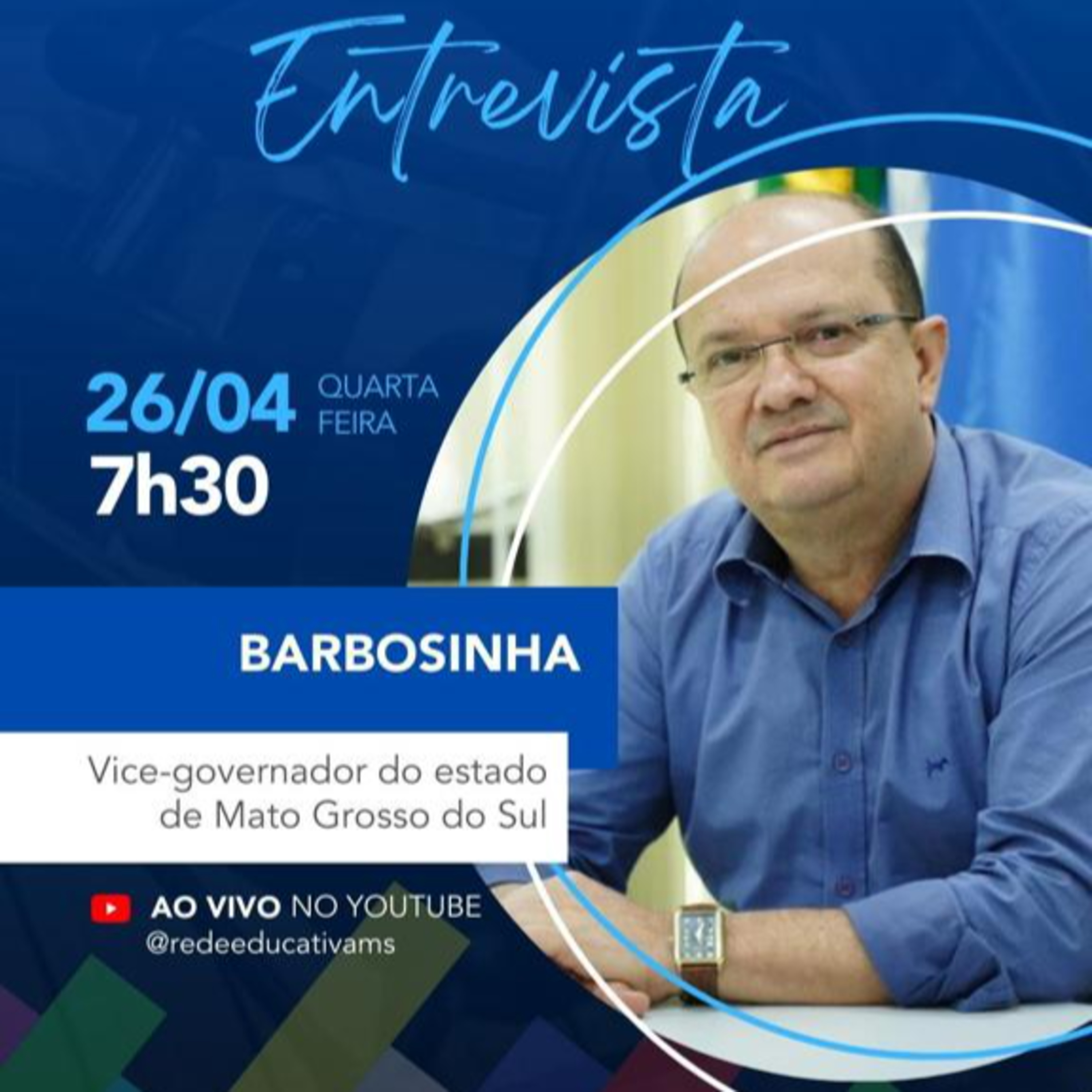 Rádio Livre entrevista o Vice-Governador de Mato Grosso do Sul Barbosinha episode artwork