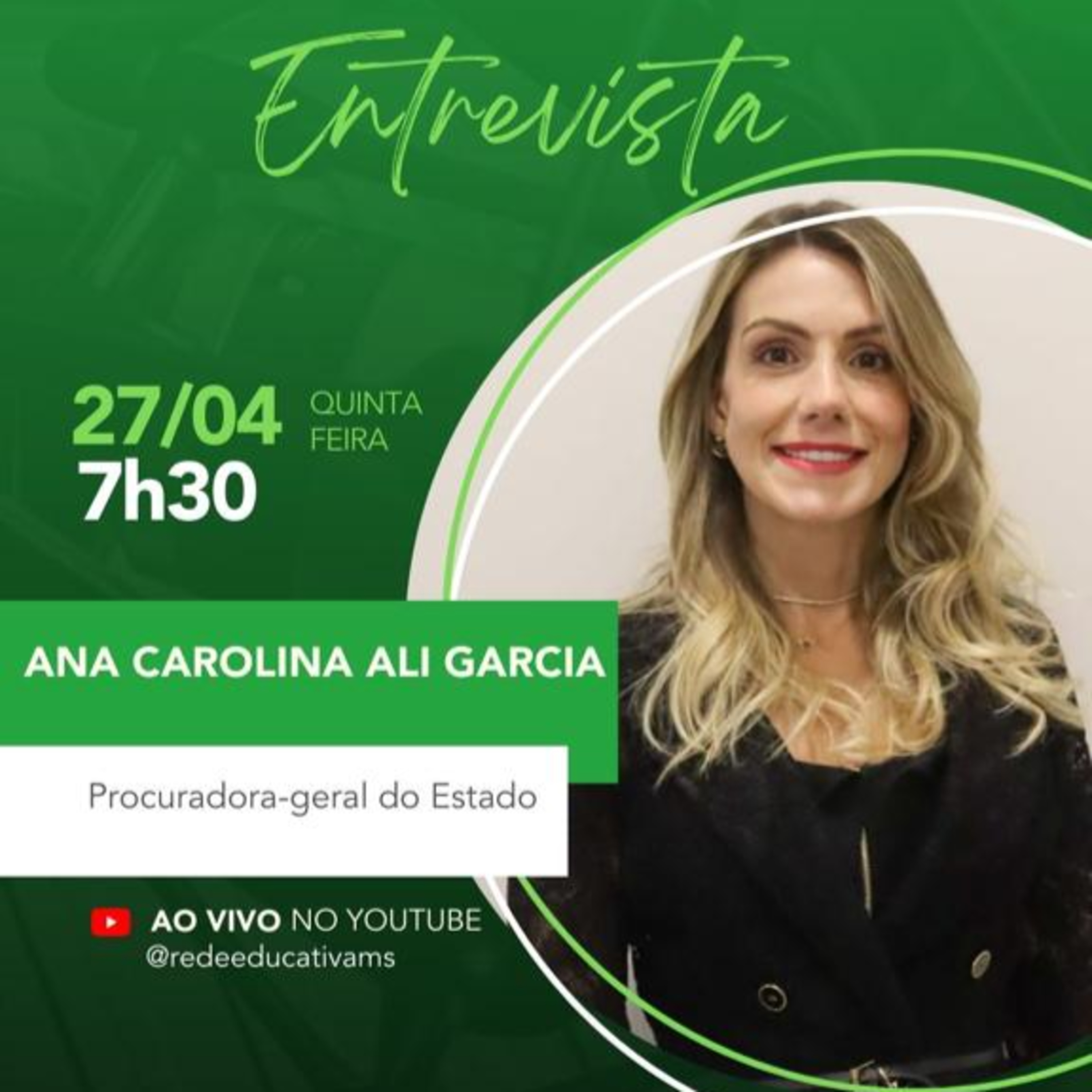 Rádio Livre entrevista a Procuradora-geral do MS Ana Carolina Ali Garcia episode artwork