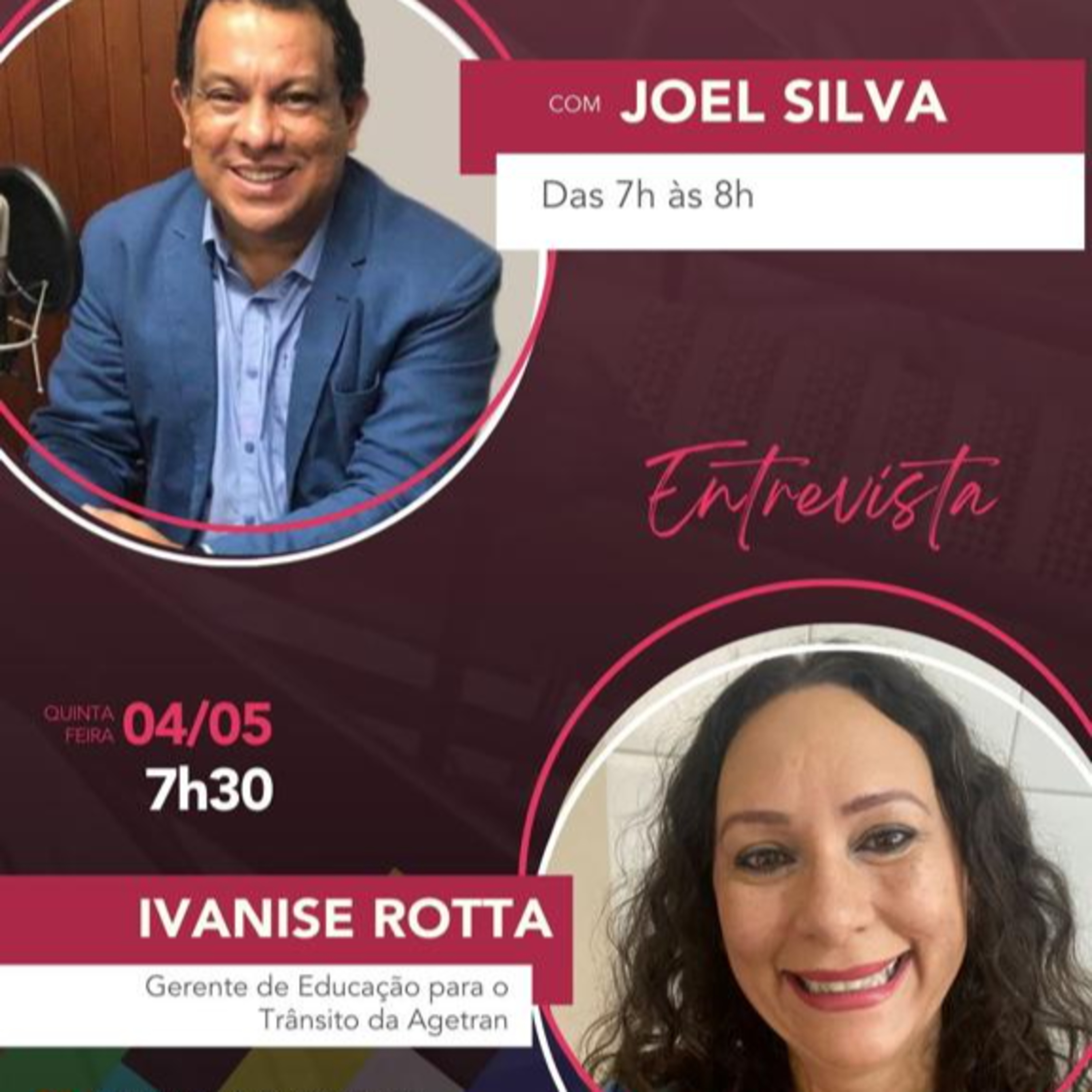 Rádio Livre entrevista a Gerente de Educação para o Trânsito da Agetran Ivanise Rotta episode artwork