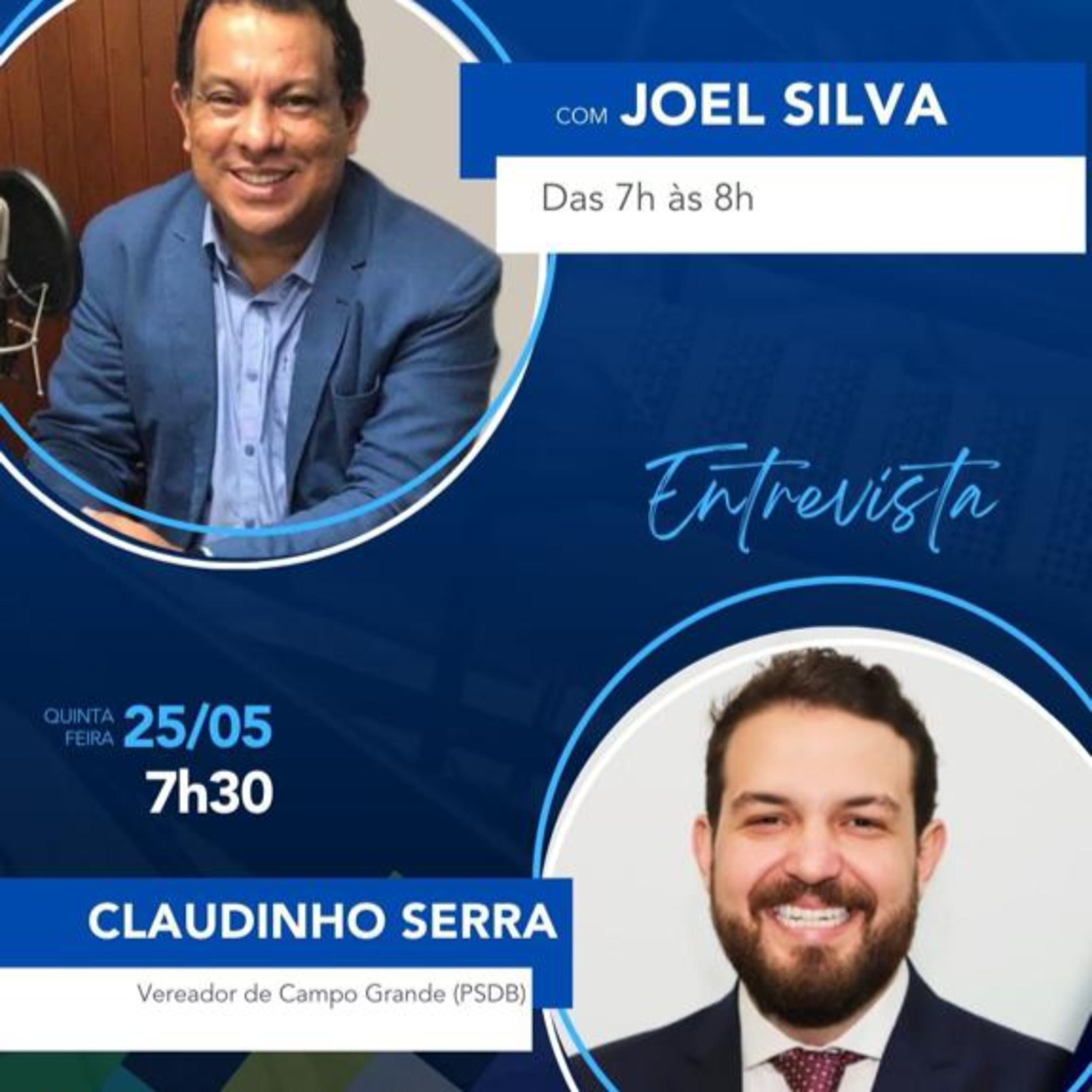 Rádio Livre entrevista o Vereador de Campo Grande Claudinho Serra episode artwork