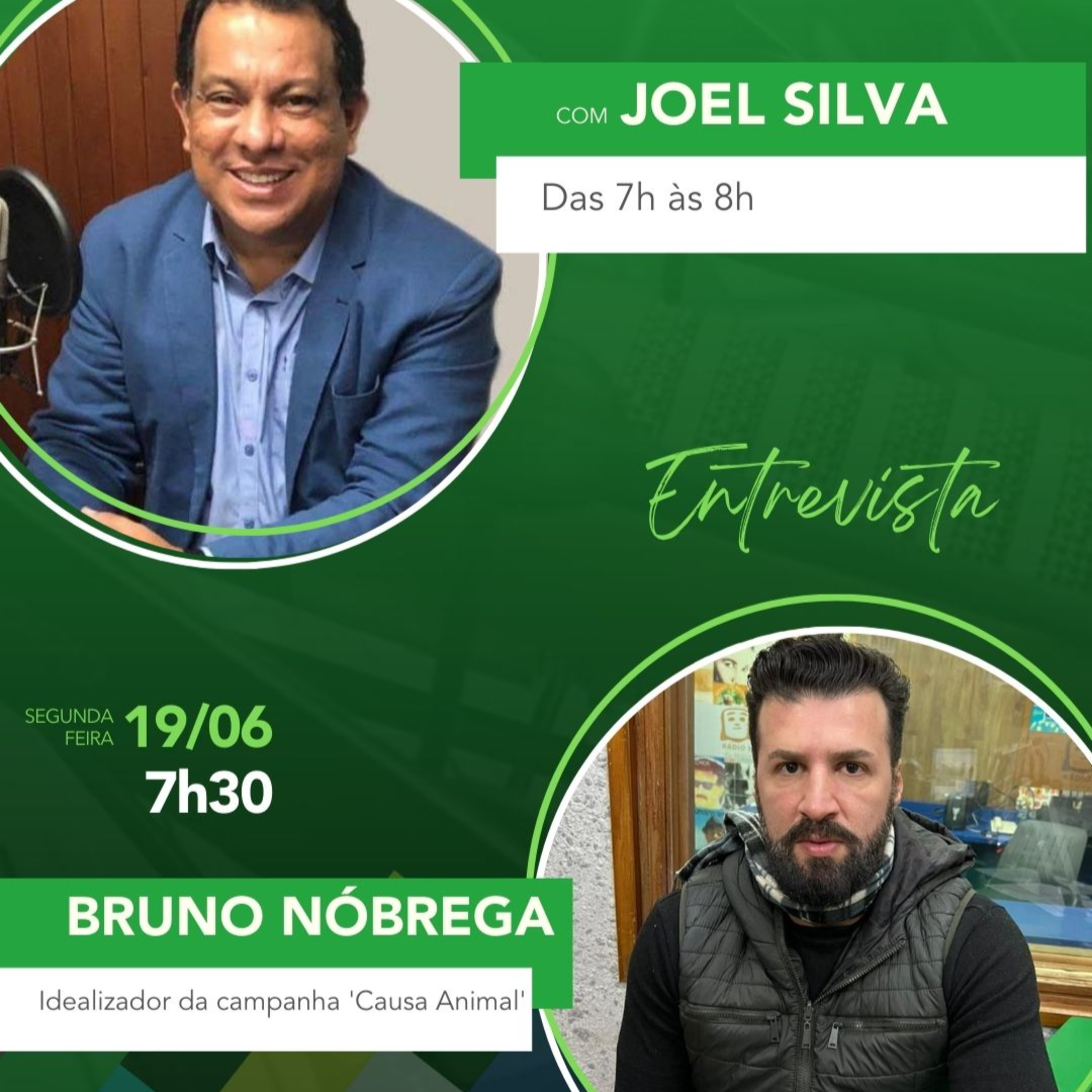 Rádio Livre entrevista o idealizador da campanha "Causa Animal" Bruno Nóbrega episode artwork
