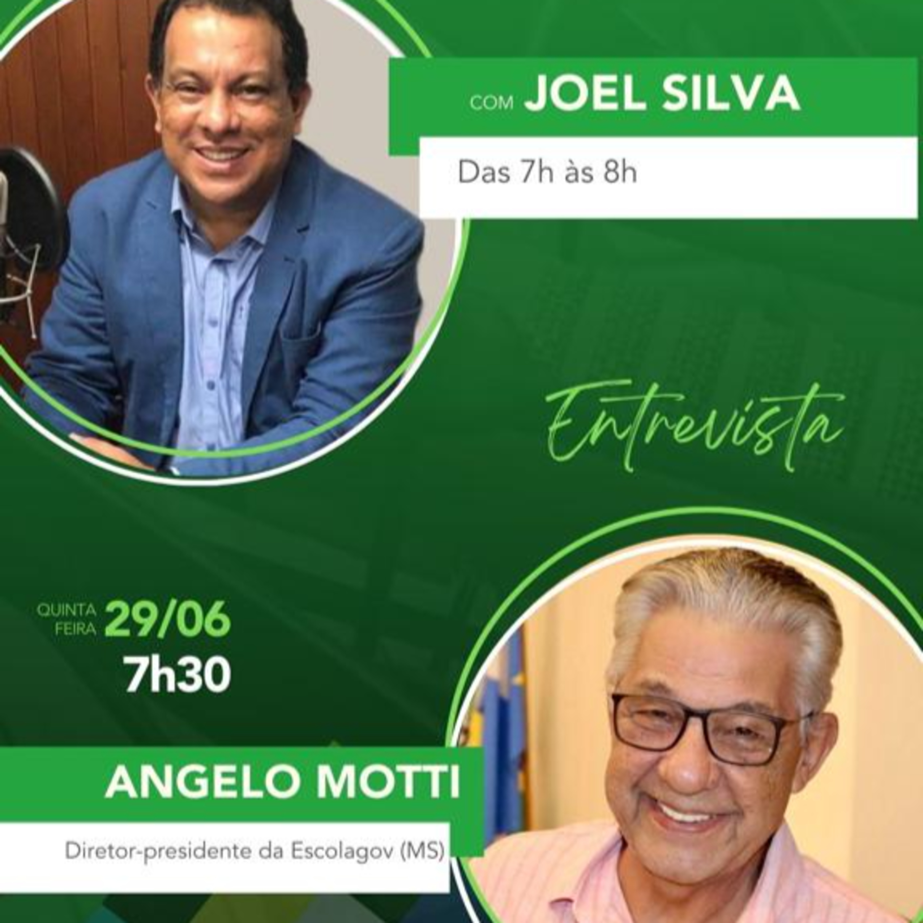 Rádio Livre entrevista o Diretor Presidente da Escola GOV Angelo Motti episode artwork