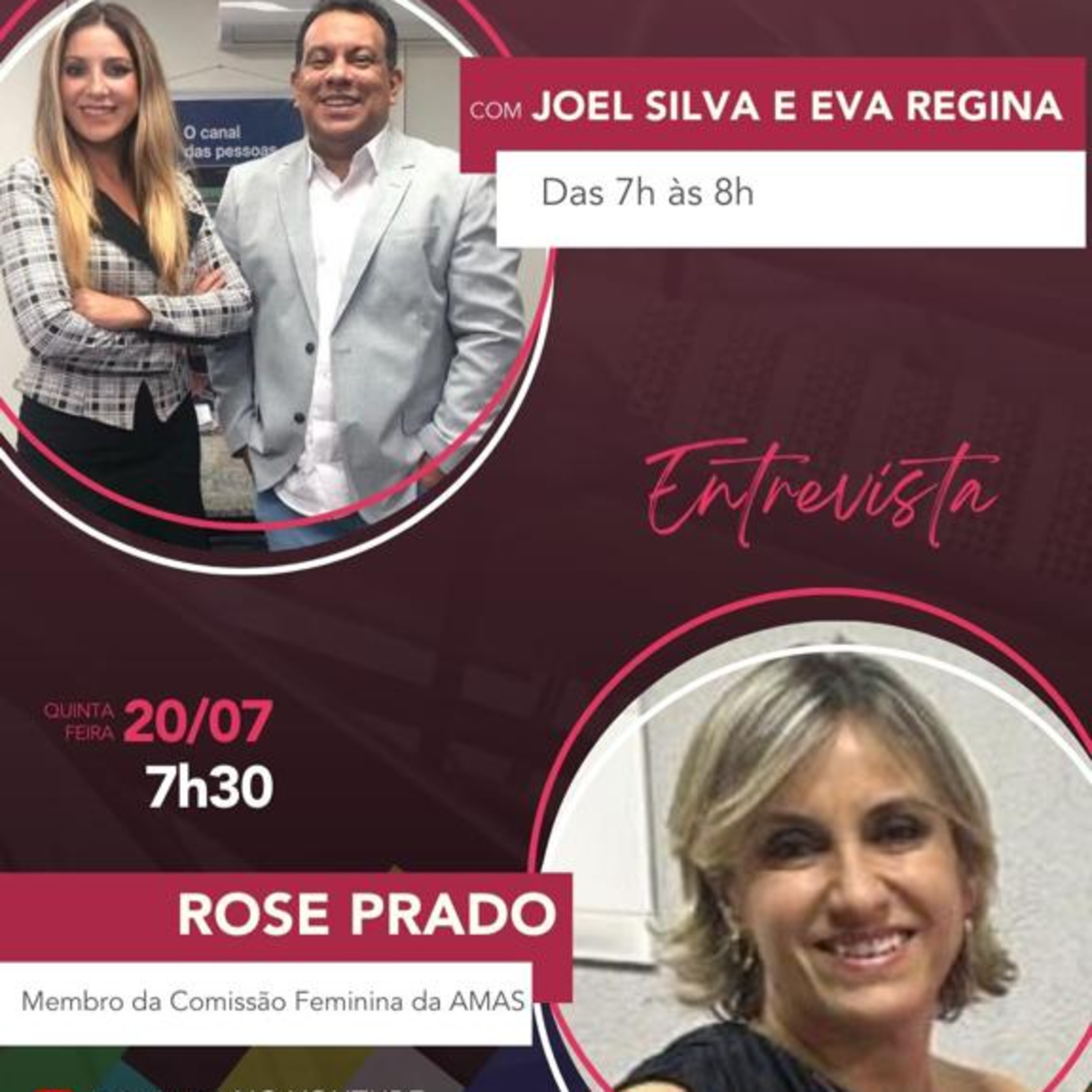 Rádio Livre entrevista a membro da comissão feminina da AMAS Rose Prado episode artwork