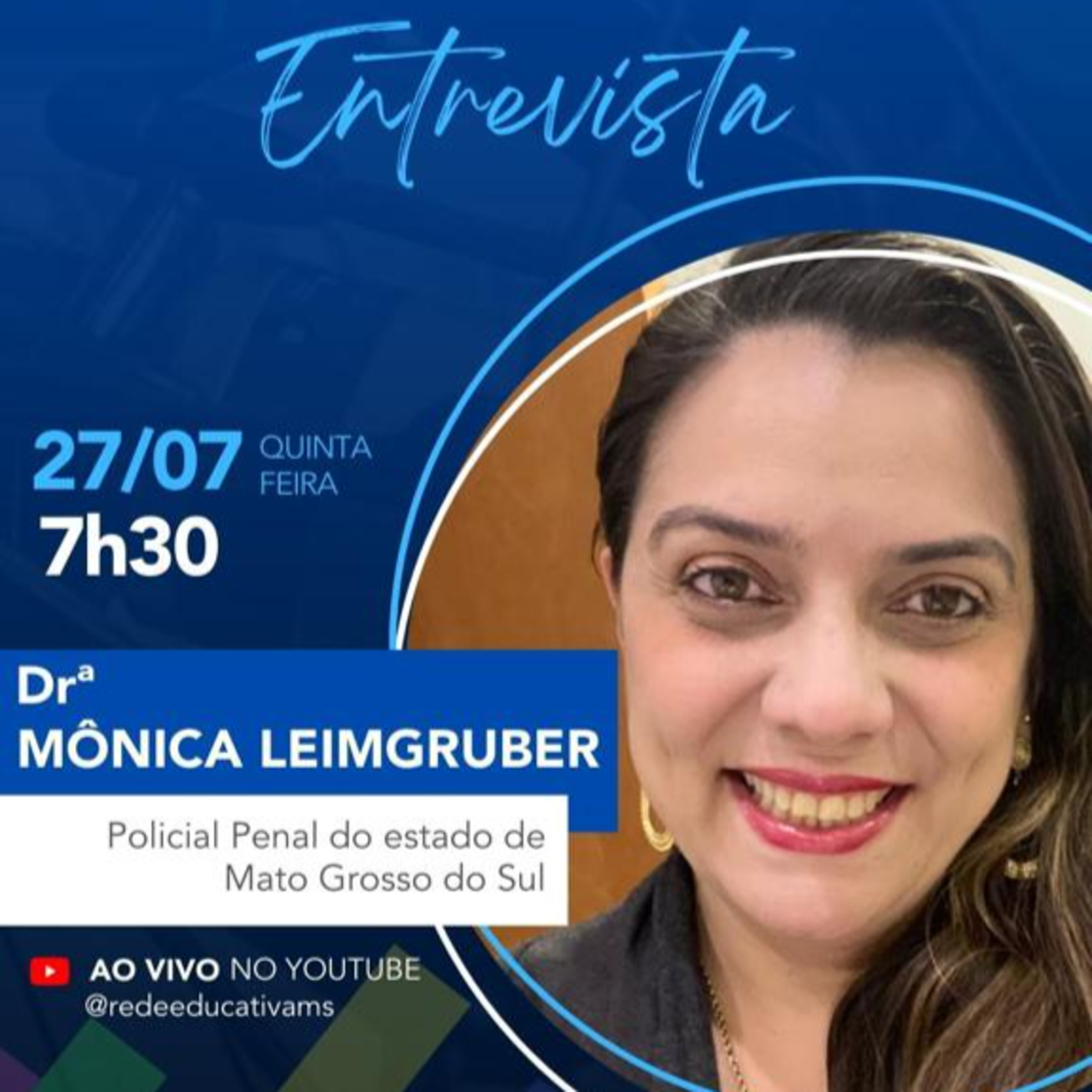 Rádio Livre entrevista a Policial Penal de Mato Grosso do Sul Mônica Leimgruber episode artwork