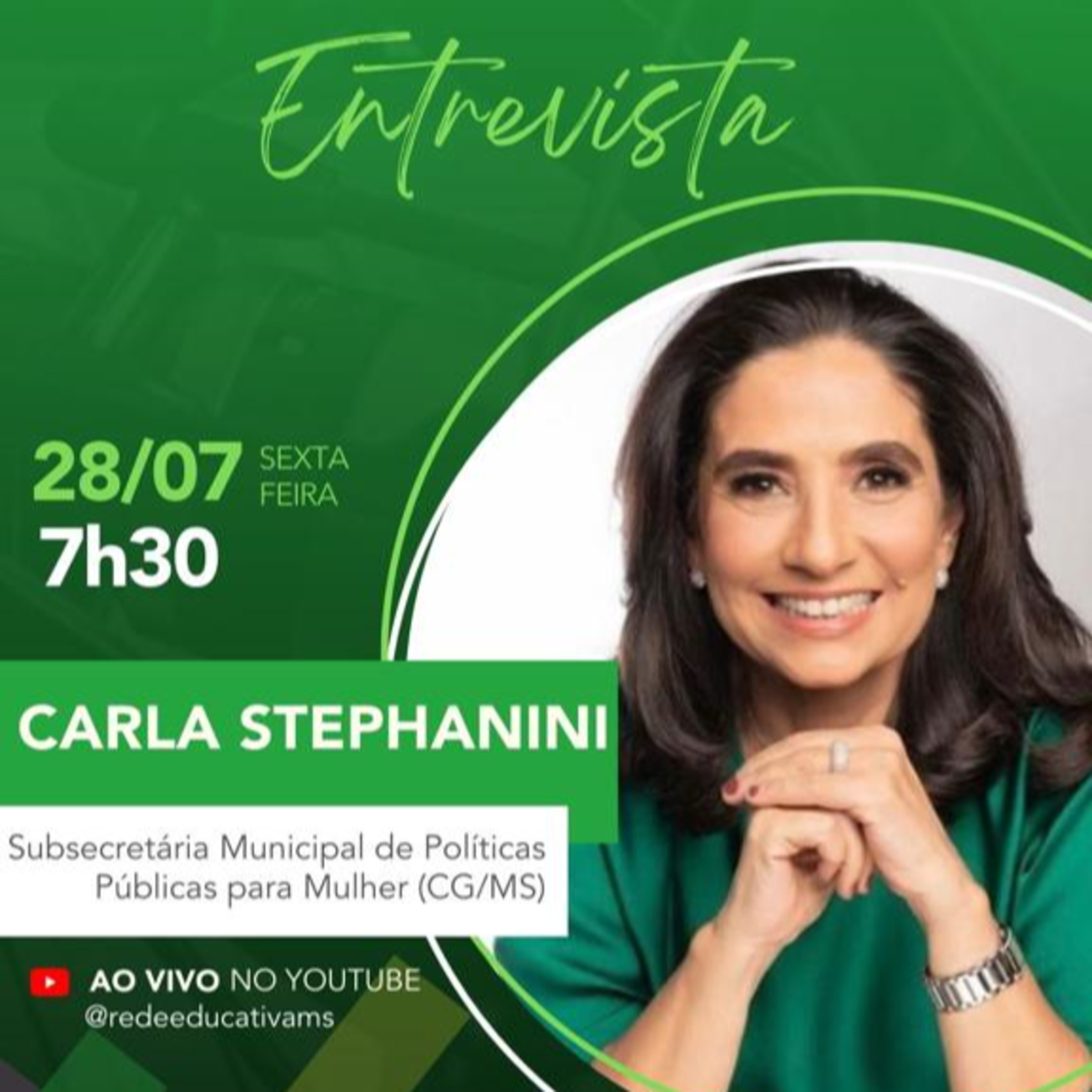Rádio Livre entrevista a Subsecretária Municipal de Políticas Públicas para Mulheres Carla Stephanini episode artwork