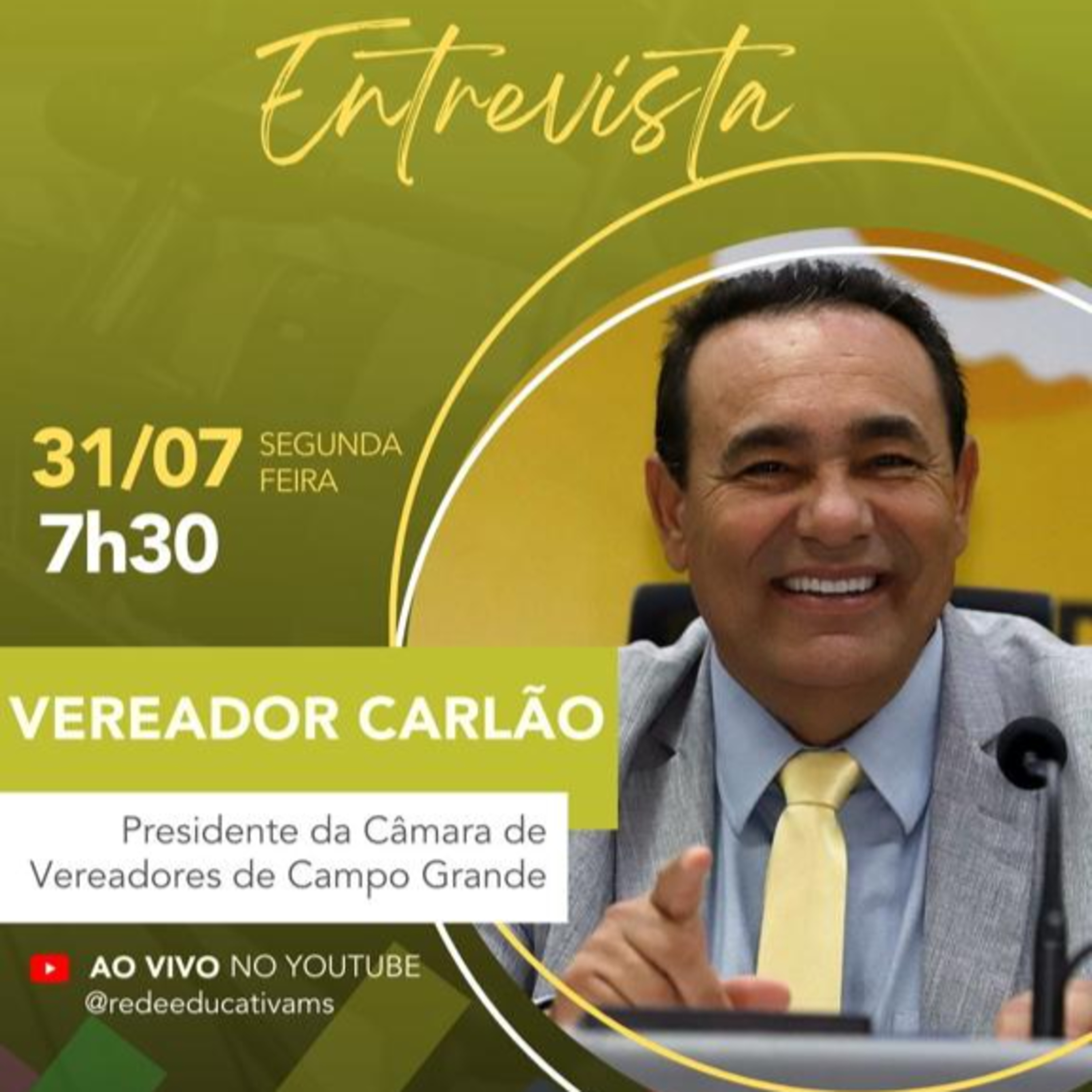 Rádio Livre entrevista o Vereador de Campo Grande Carlão episode artwork