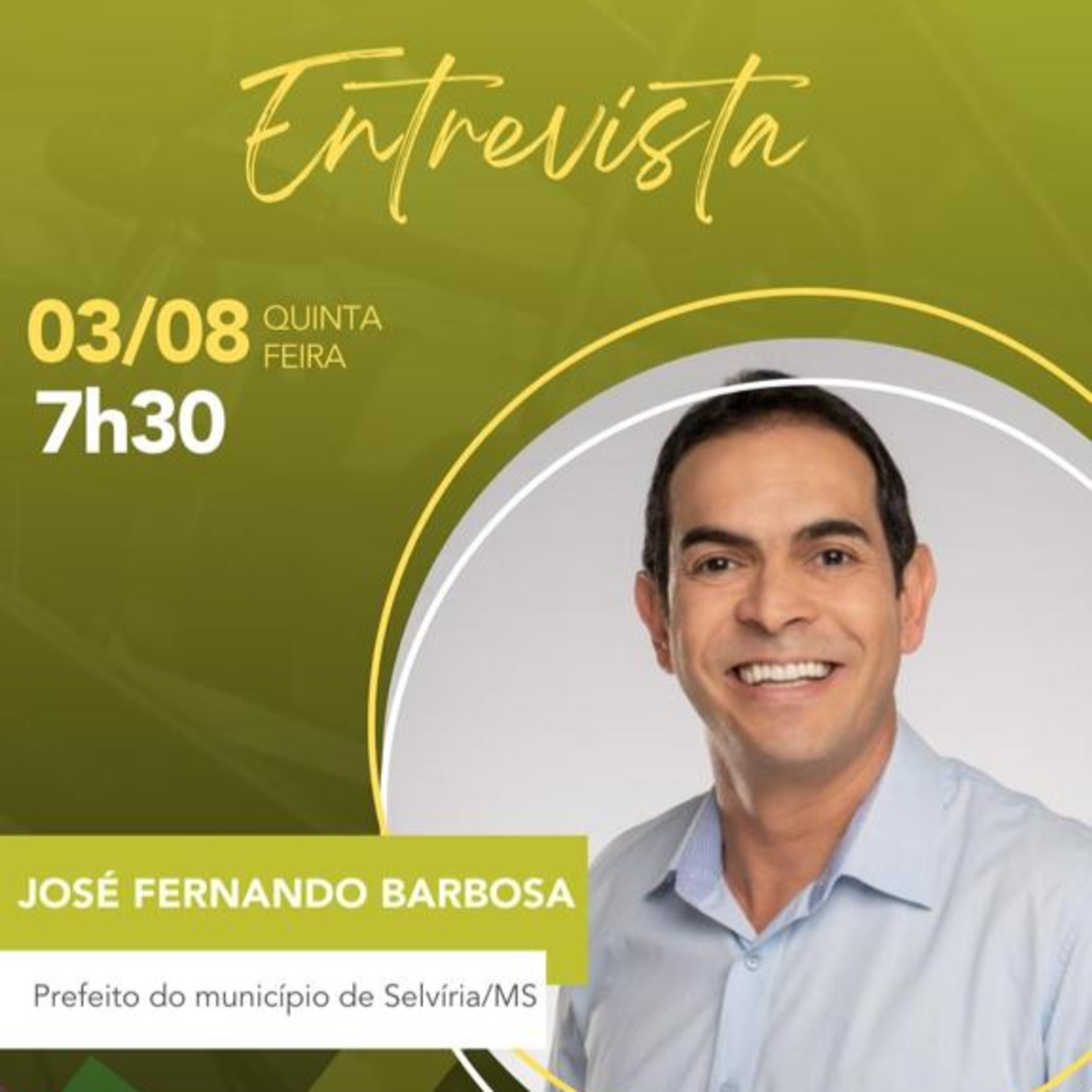 Rádio Livre entrevista o Prefeito do Município de Selvíria José Fernando Barbosa episode artwork