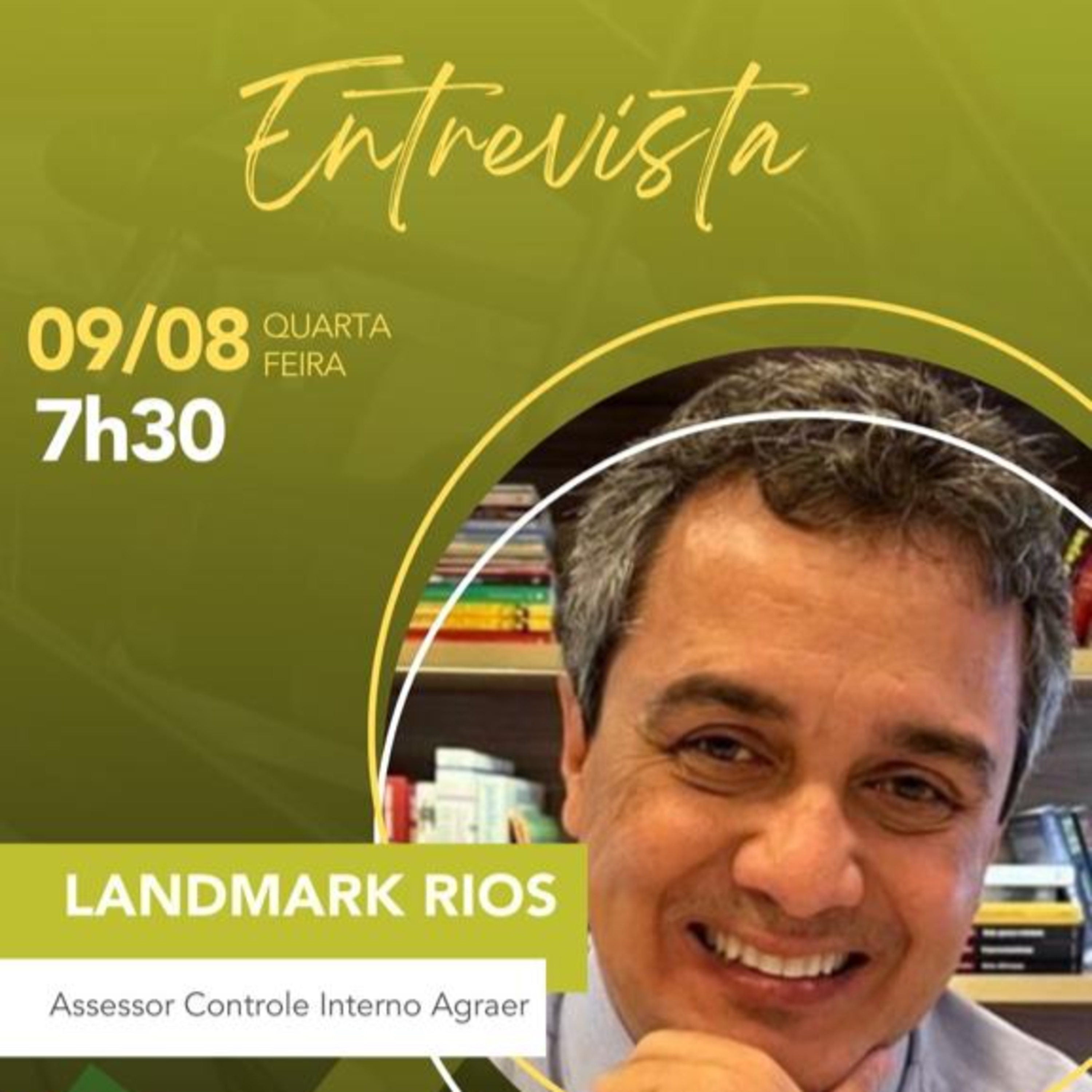 Rádio Livre entrevista o Assessor de Controle Interno da Agraer Landmark Rios episode artwork