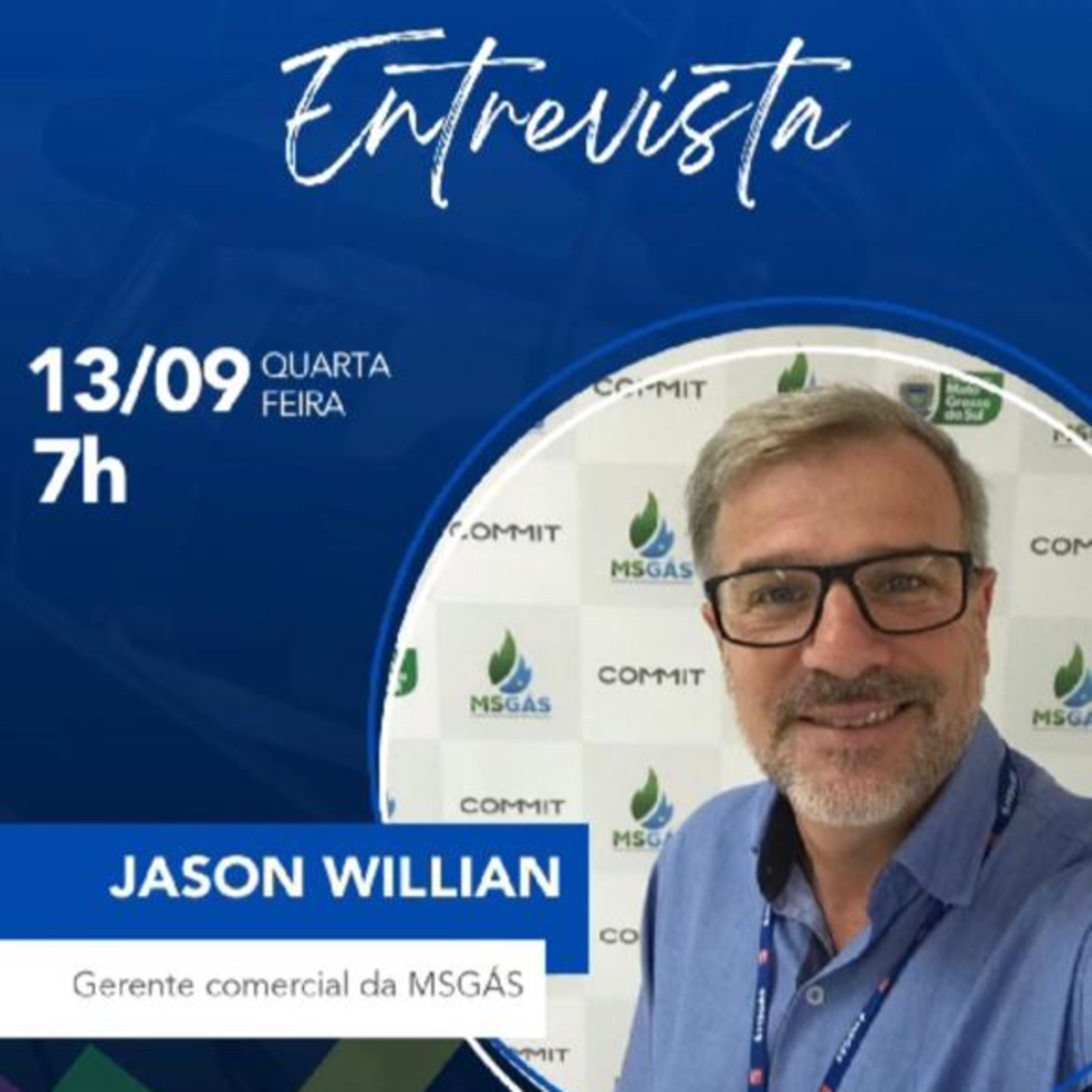 Rádio Livre entrevista o Gerente Comercial da MSGás Jason William episode artwork