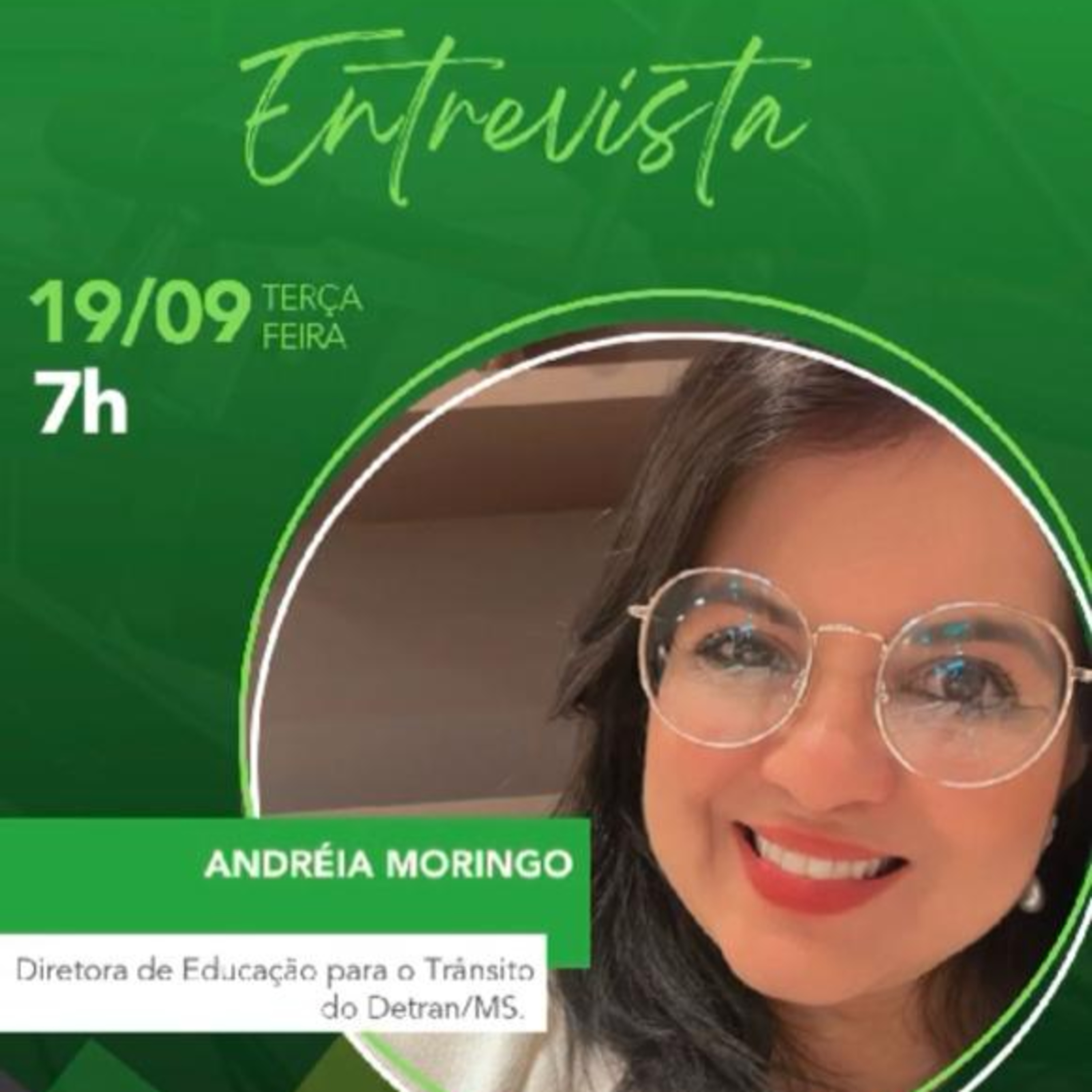 Rádio Livre entrevista a Diretora para Educação para o Trânsito do Detran MS Andréia Moringo episode artwork