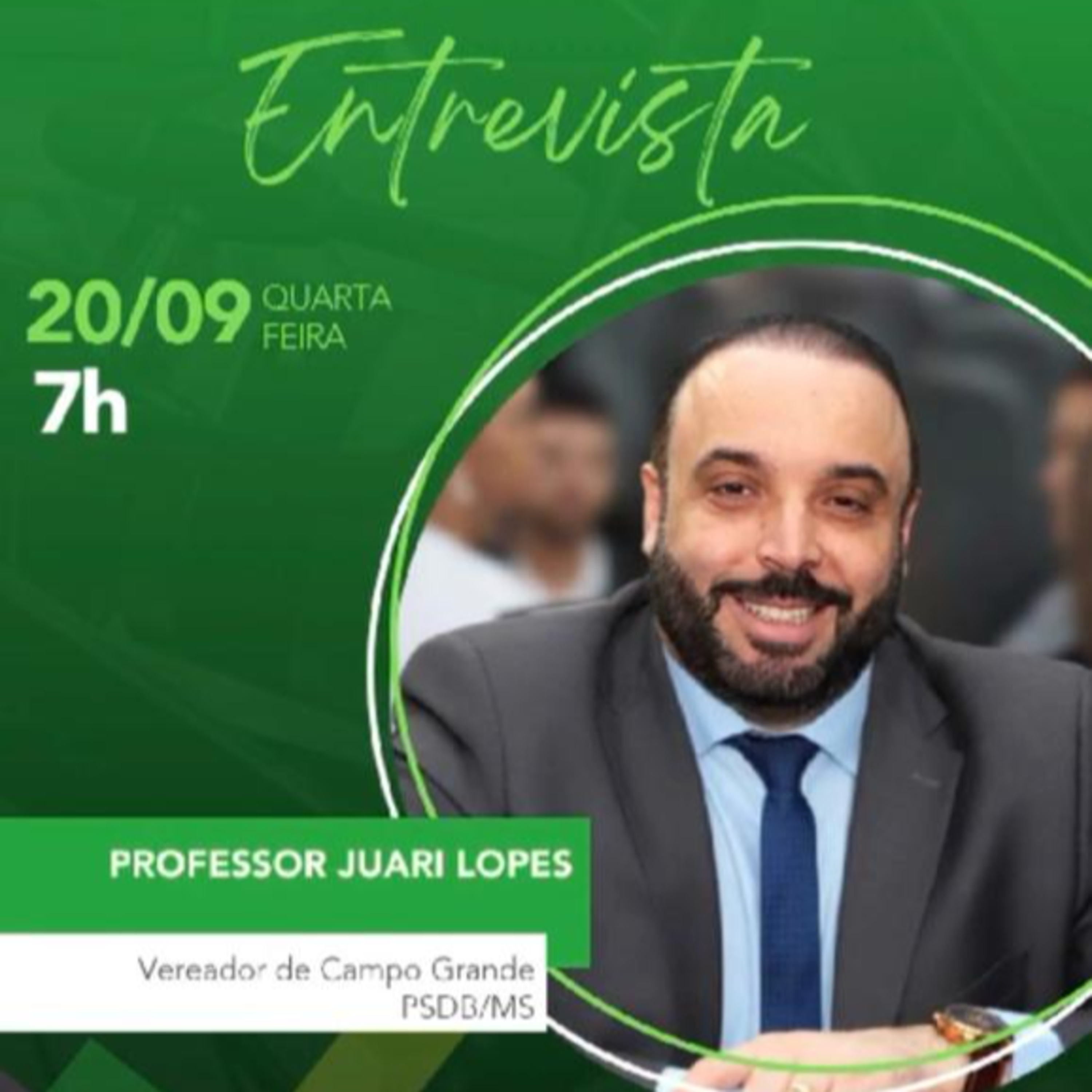 Rádio Livre entrevista o Vereador de Campo Grande Juari Lopes episode artwork