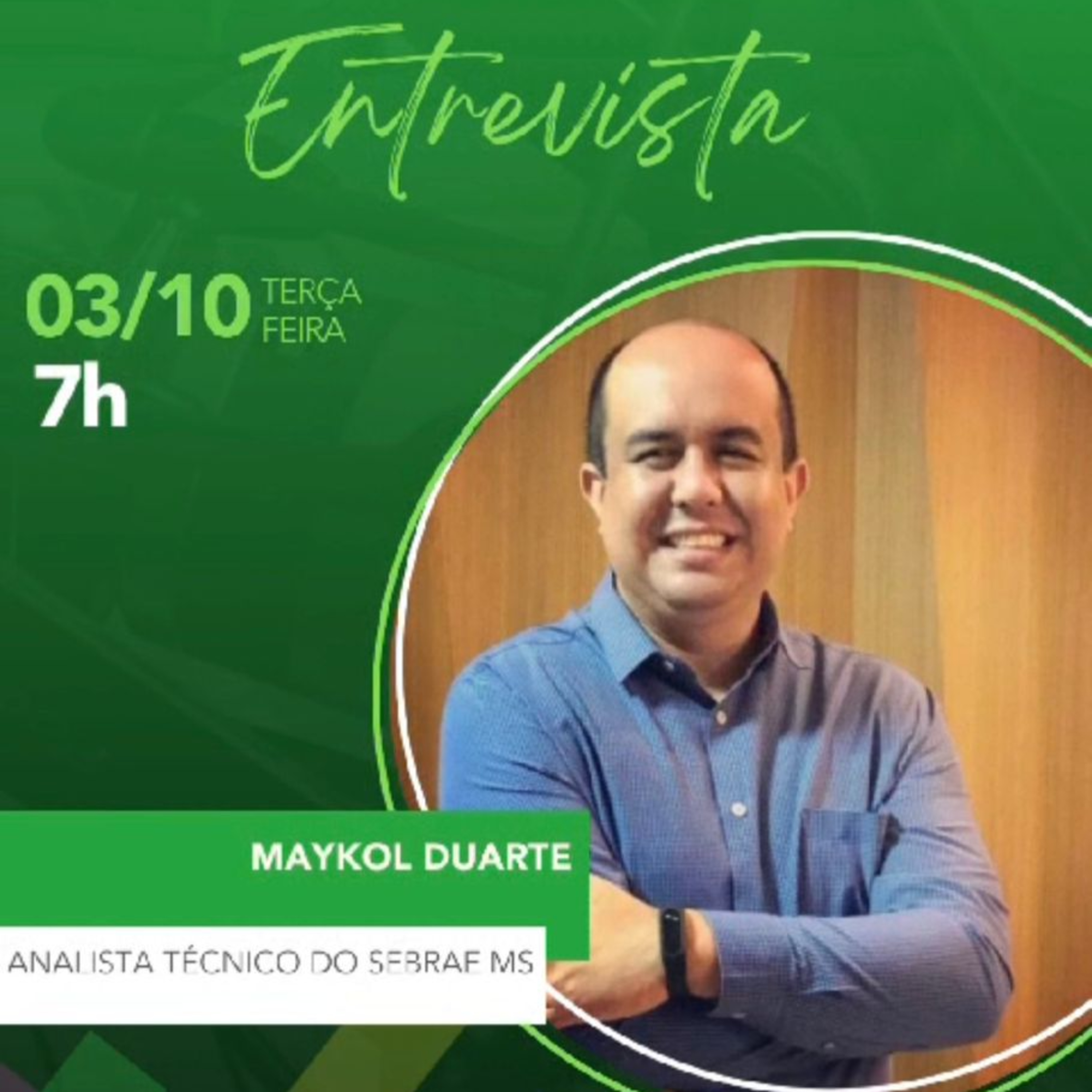 Rádio Livre entrevista o Analista Técnico do Sebrae MS Maykol Duarte episode artwork