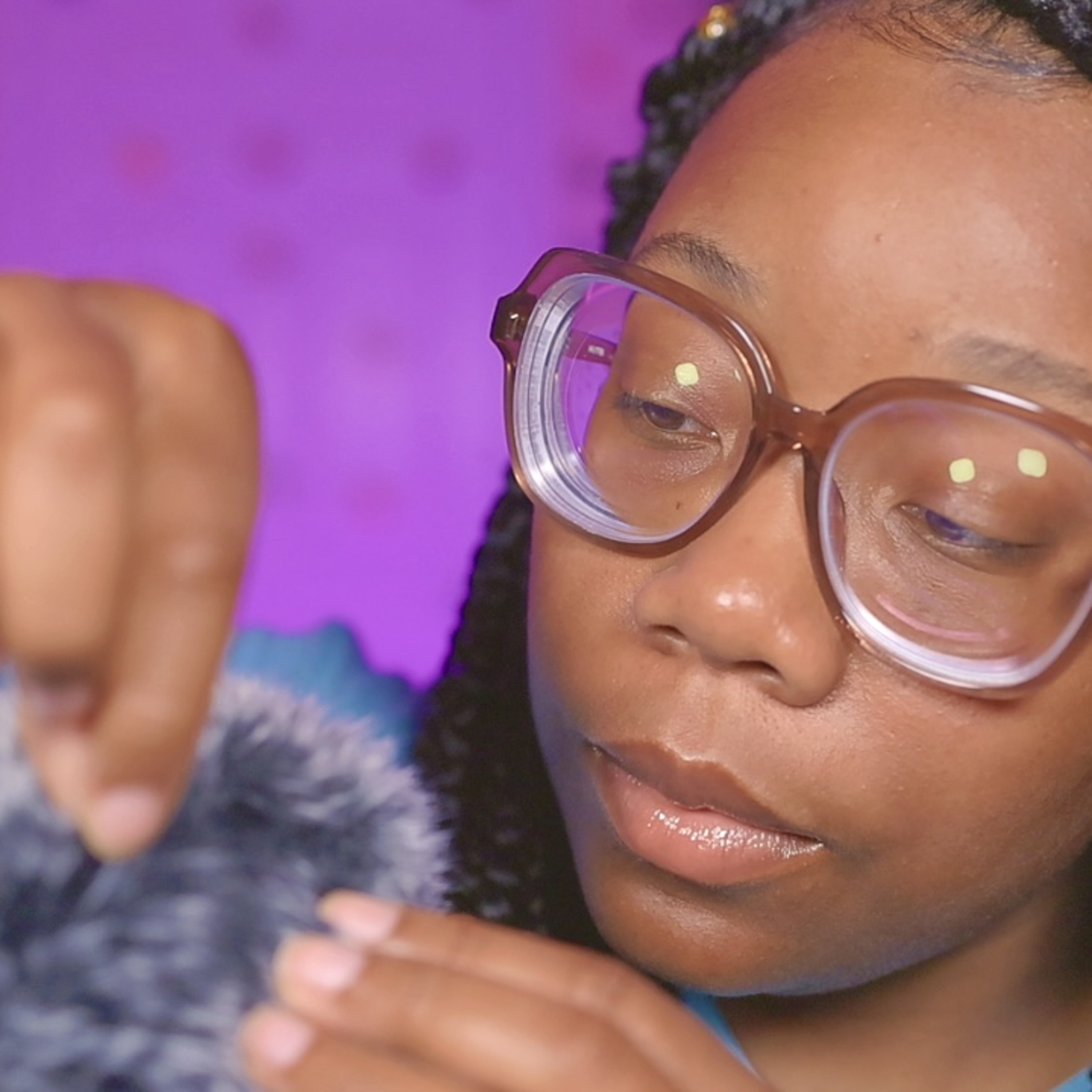 228. ASMR Bestie Gives You a Scalp Check - scalp plucking, picking, parting episode artwork