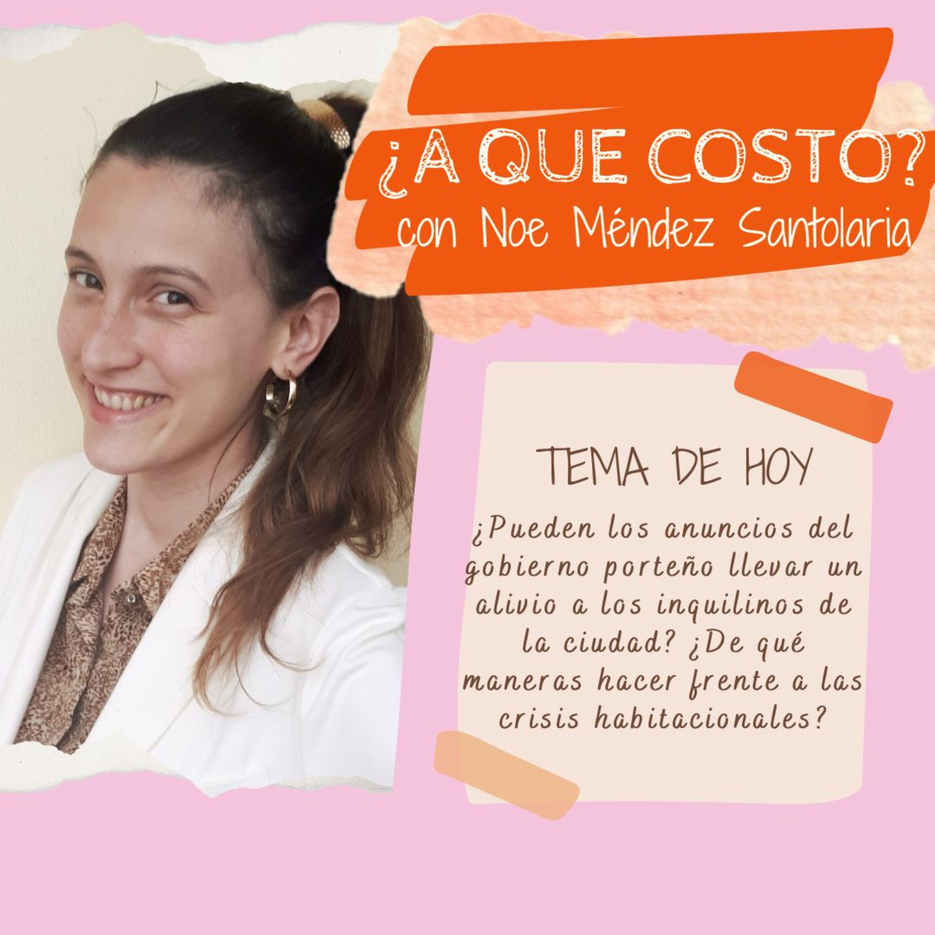 ¿A qué costo? Economía Feminista con @nmendezsantolaria - Maneras de hacer frente a las crisis habitacionales  episode artwork