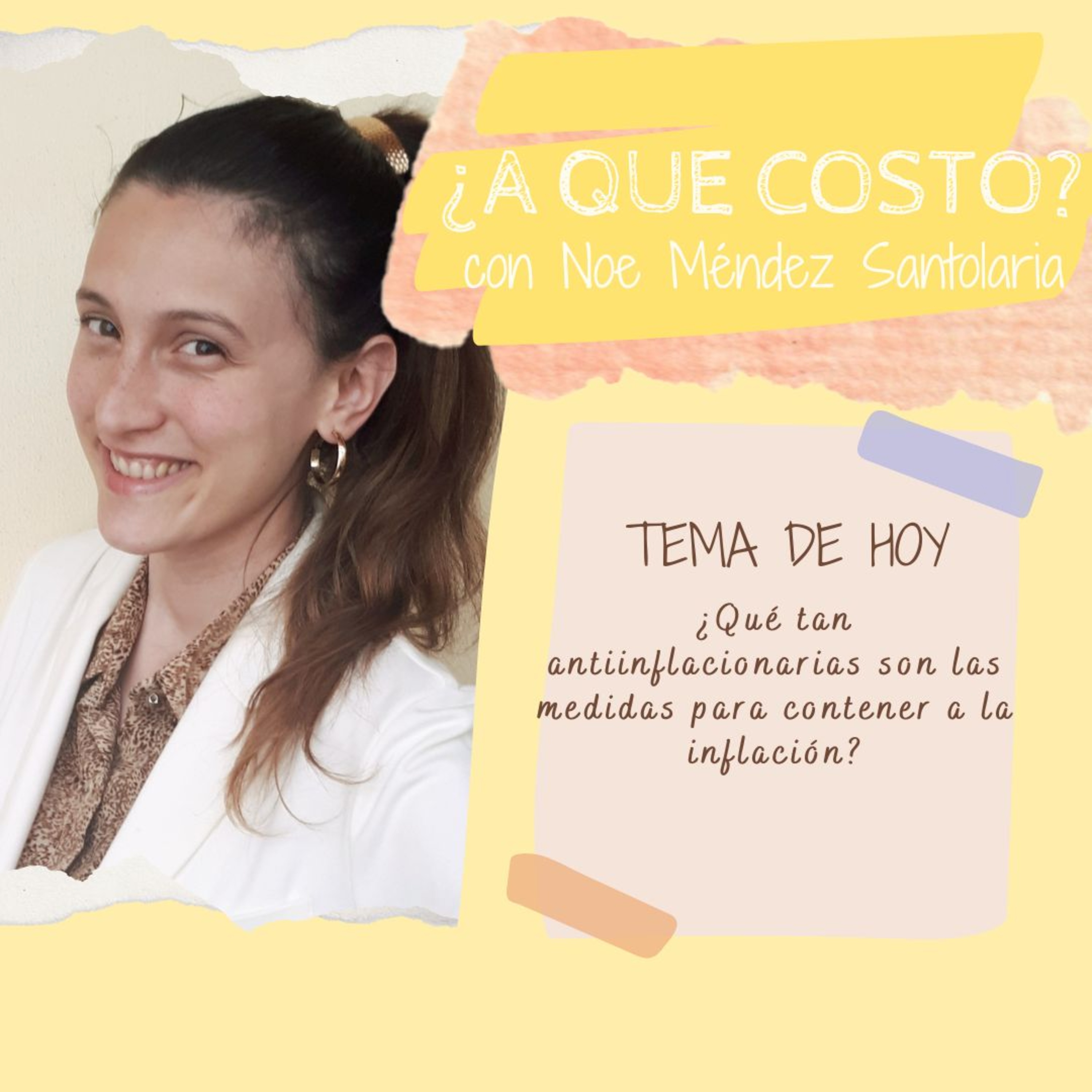 ¿A qué costo? Economía Feminista con @nmendezsantolaria - ¿Qué tan antiinflacionarias son las medidas para contener a la inflación? episode artwork