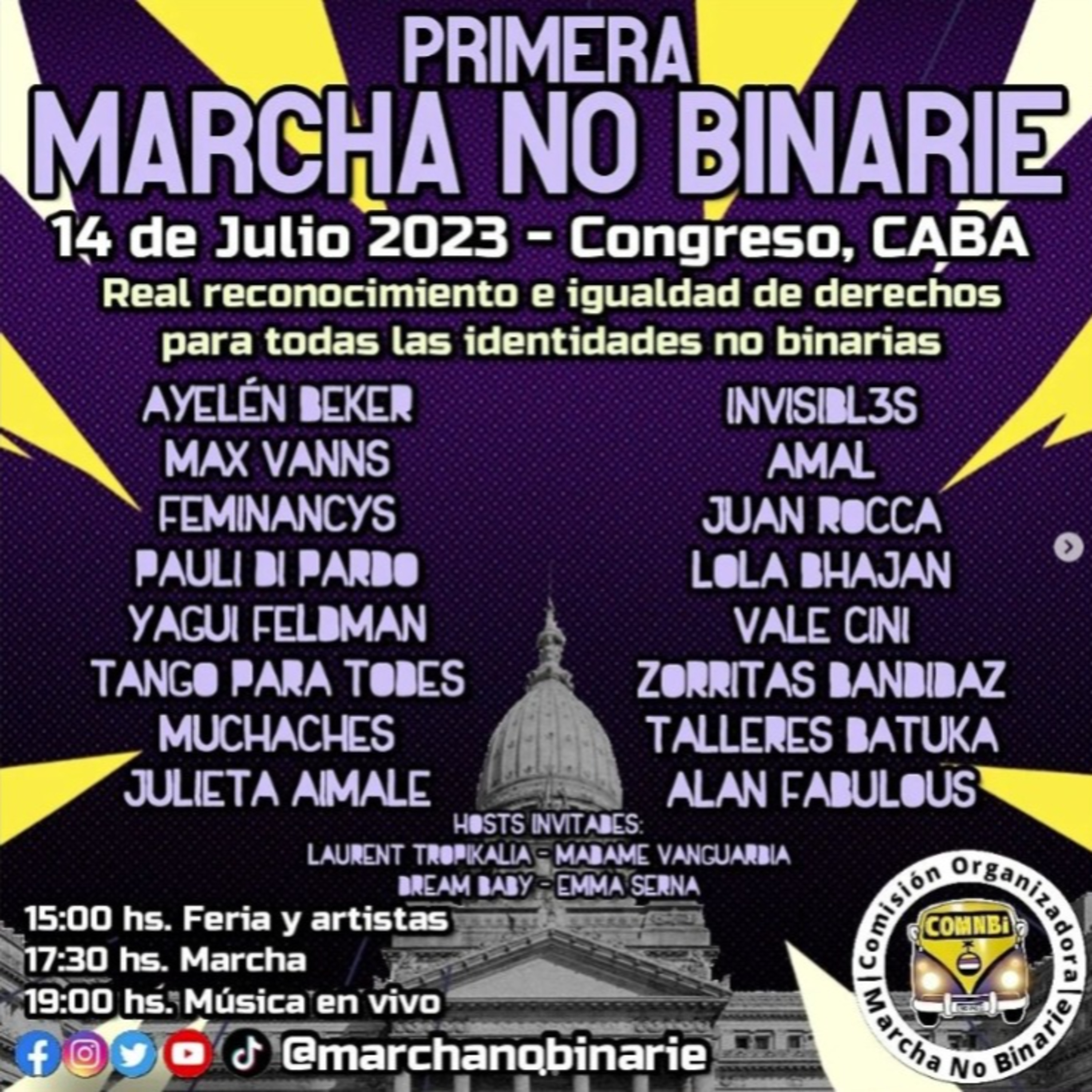 Nota con Valentine, integrante de la Comisión Organizadora de la Marcha No Binarie episode artwork