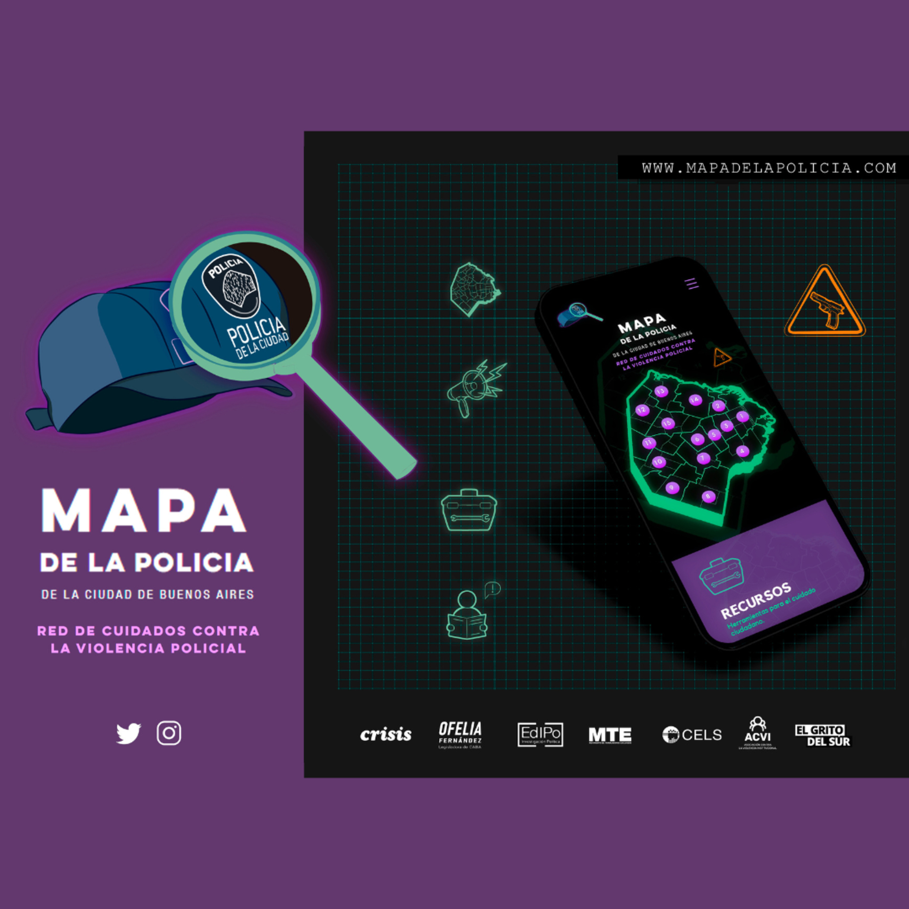 Nota con Juan del Río, integrante de la iniciativa "Mapa de la policía" episode artwork