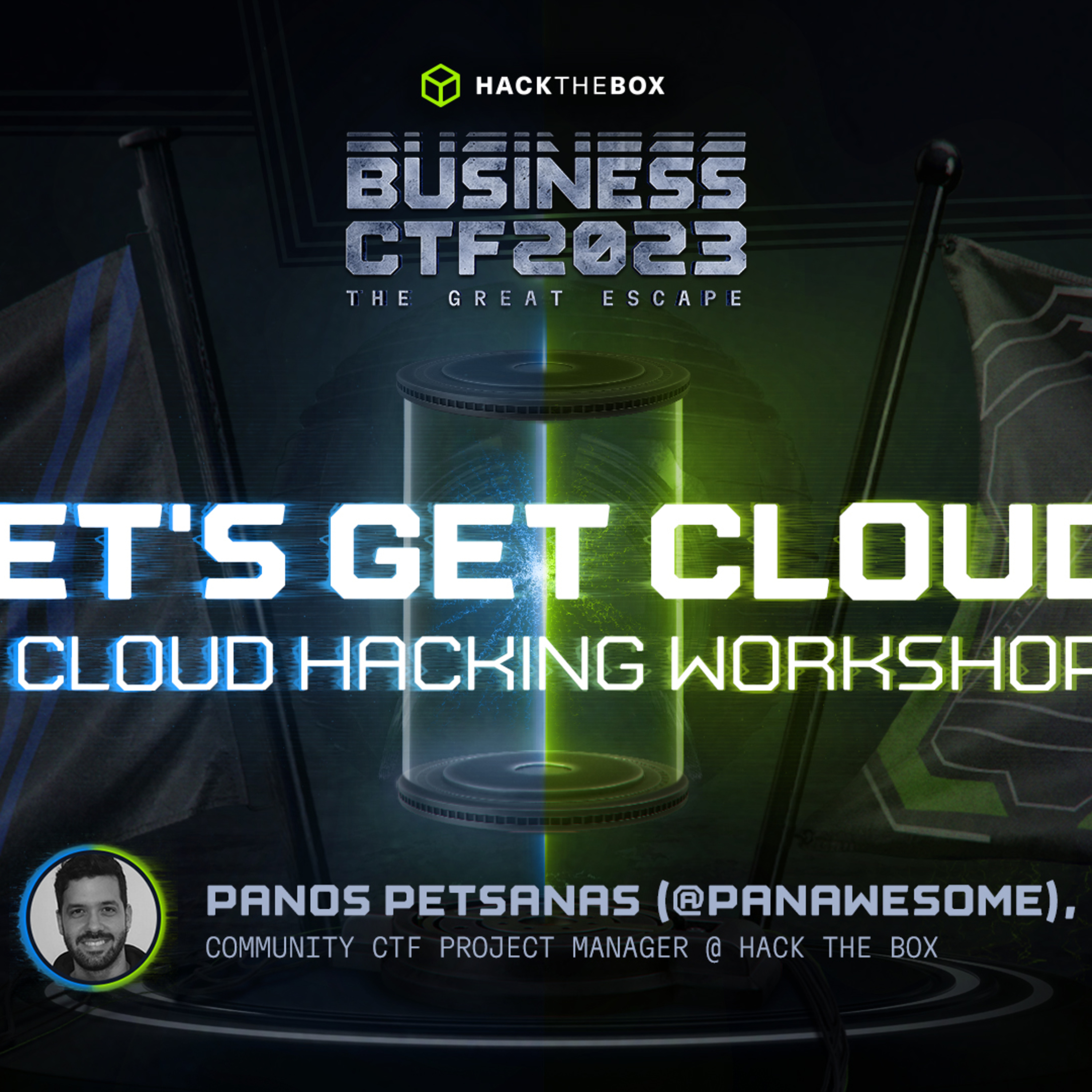 cover of episode Business CTF 2023 - Let's Get Cloud: Cloud Hacking Workshop by Panawsome