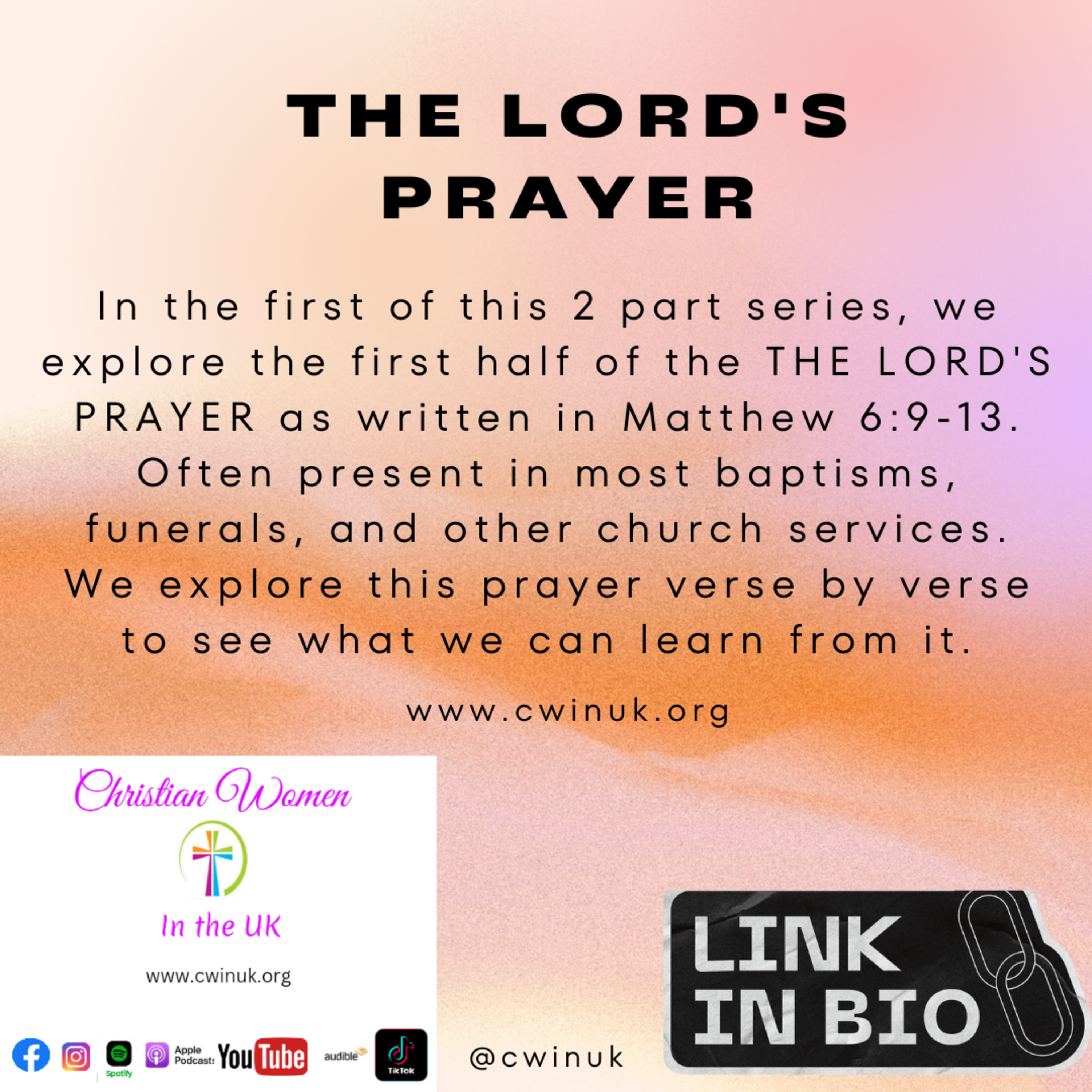 The Lord's Prayer episode artwork