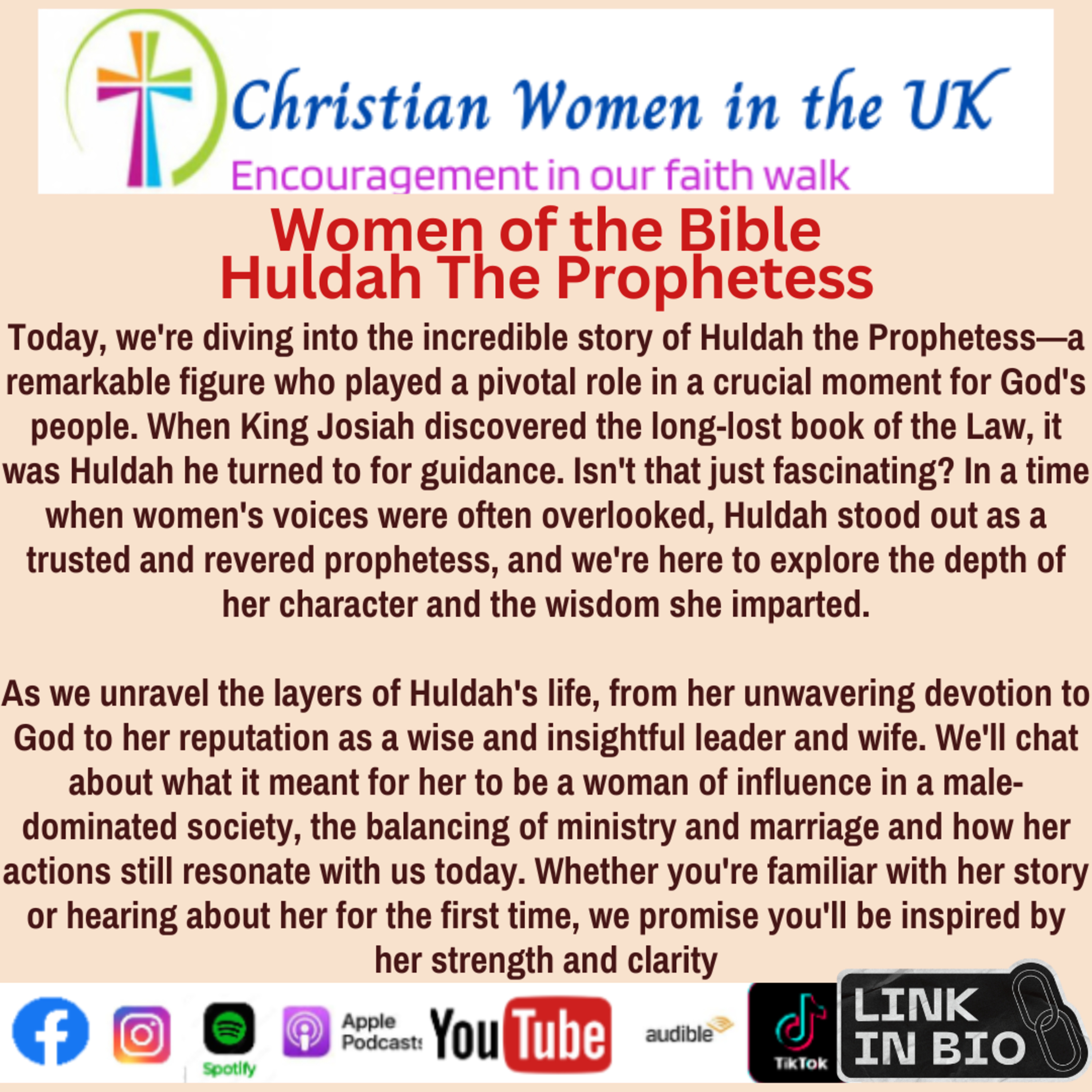 Women of the Bible - Huldah The Prophetess
