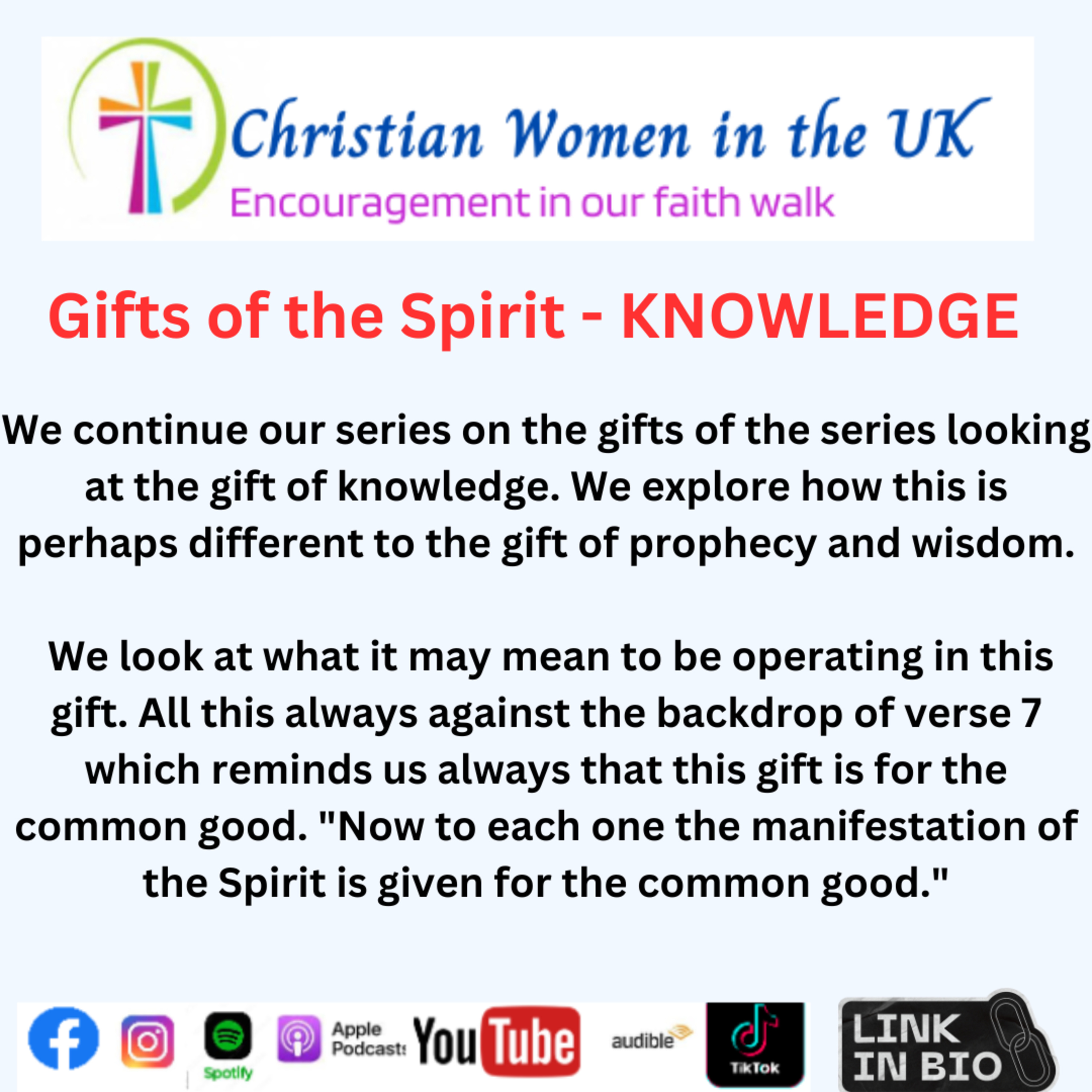 Gifts of the Spirit - Knowledge