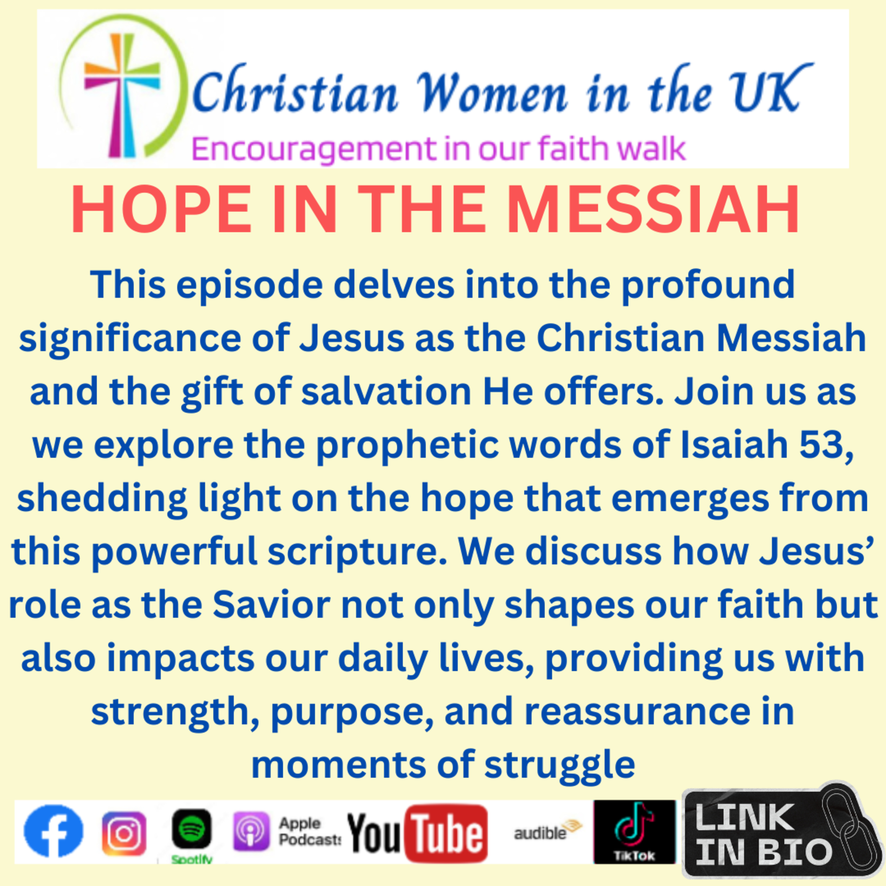 Hope in Jesus Christ - The Messiah