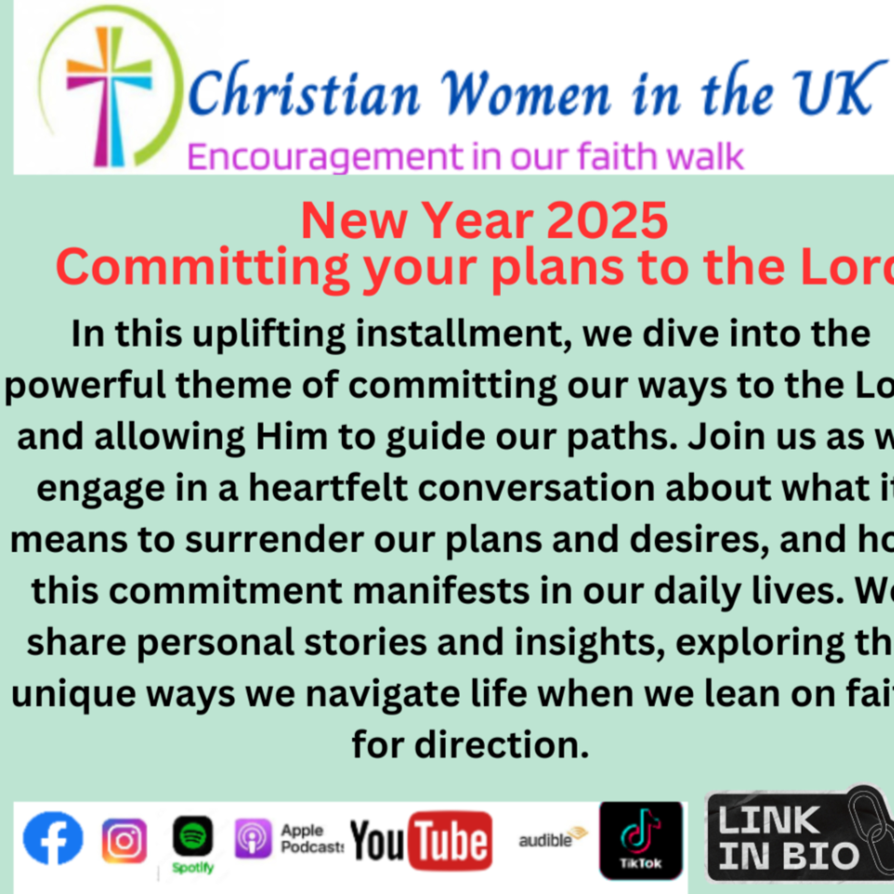 New Year 2025 - Committing your way to the Lord