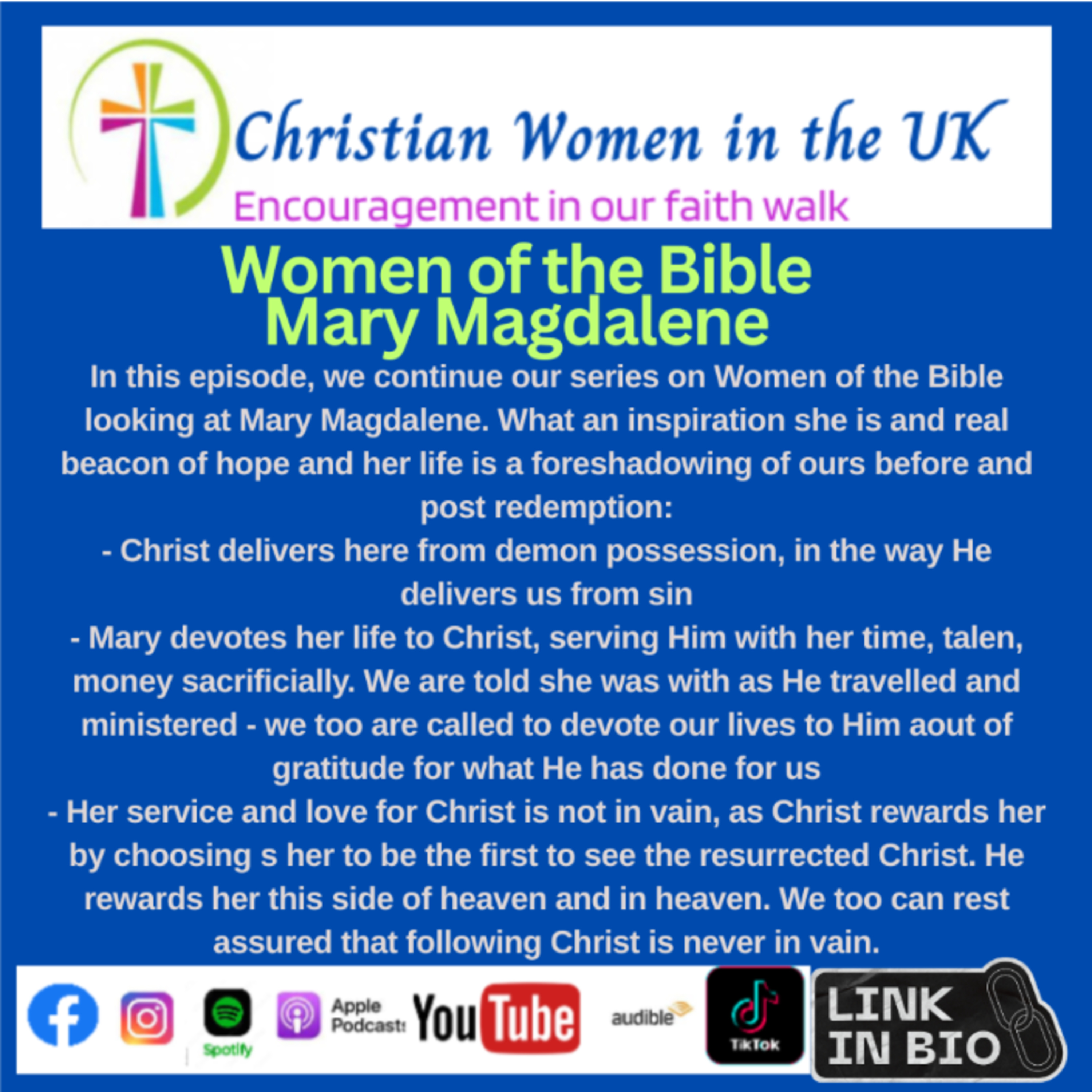 Women of the Bible - Mary Magdalene
