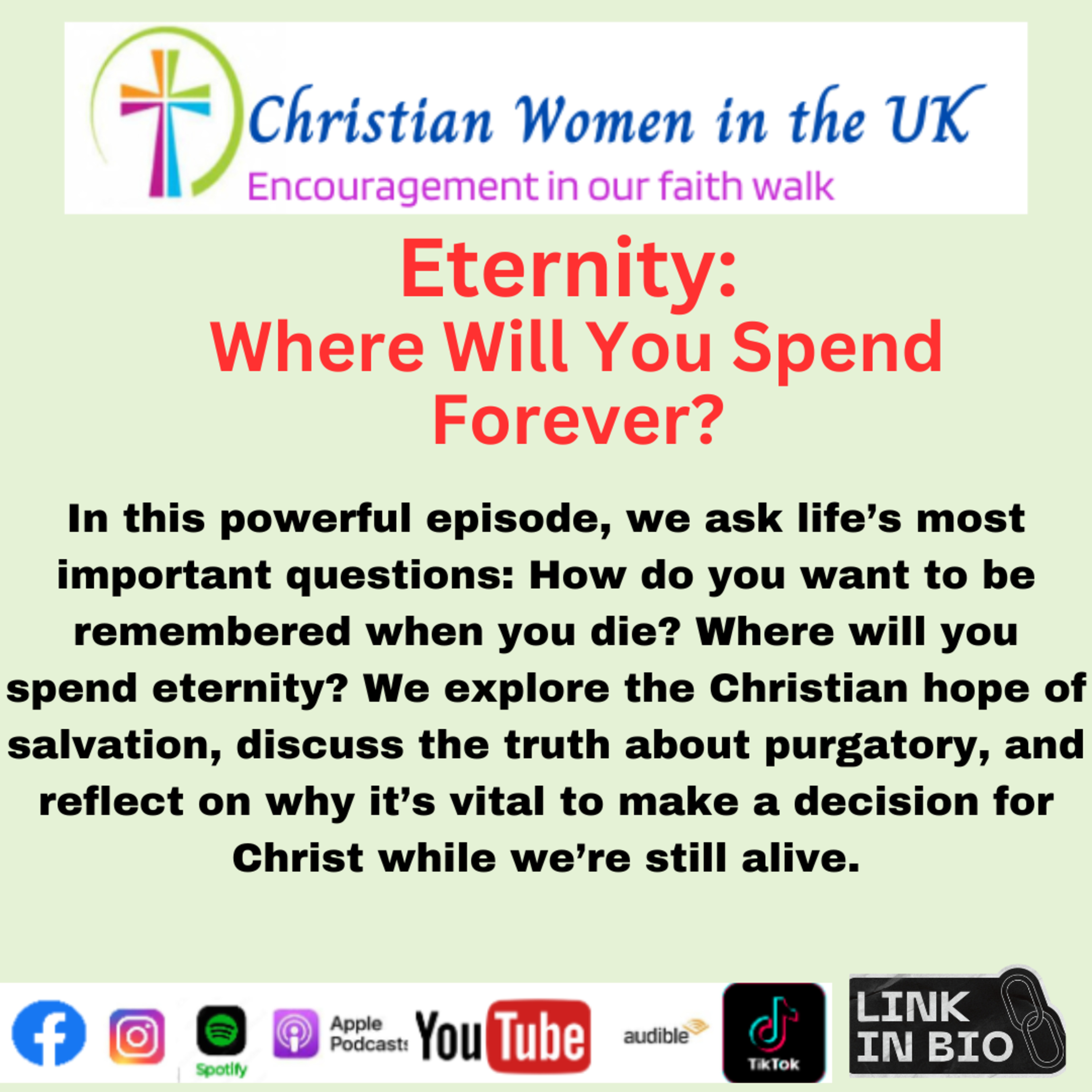 Eternity: Where Will You Spend Forever?