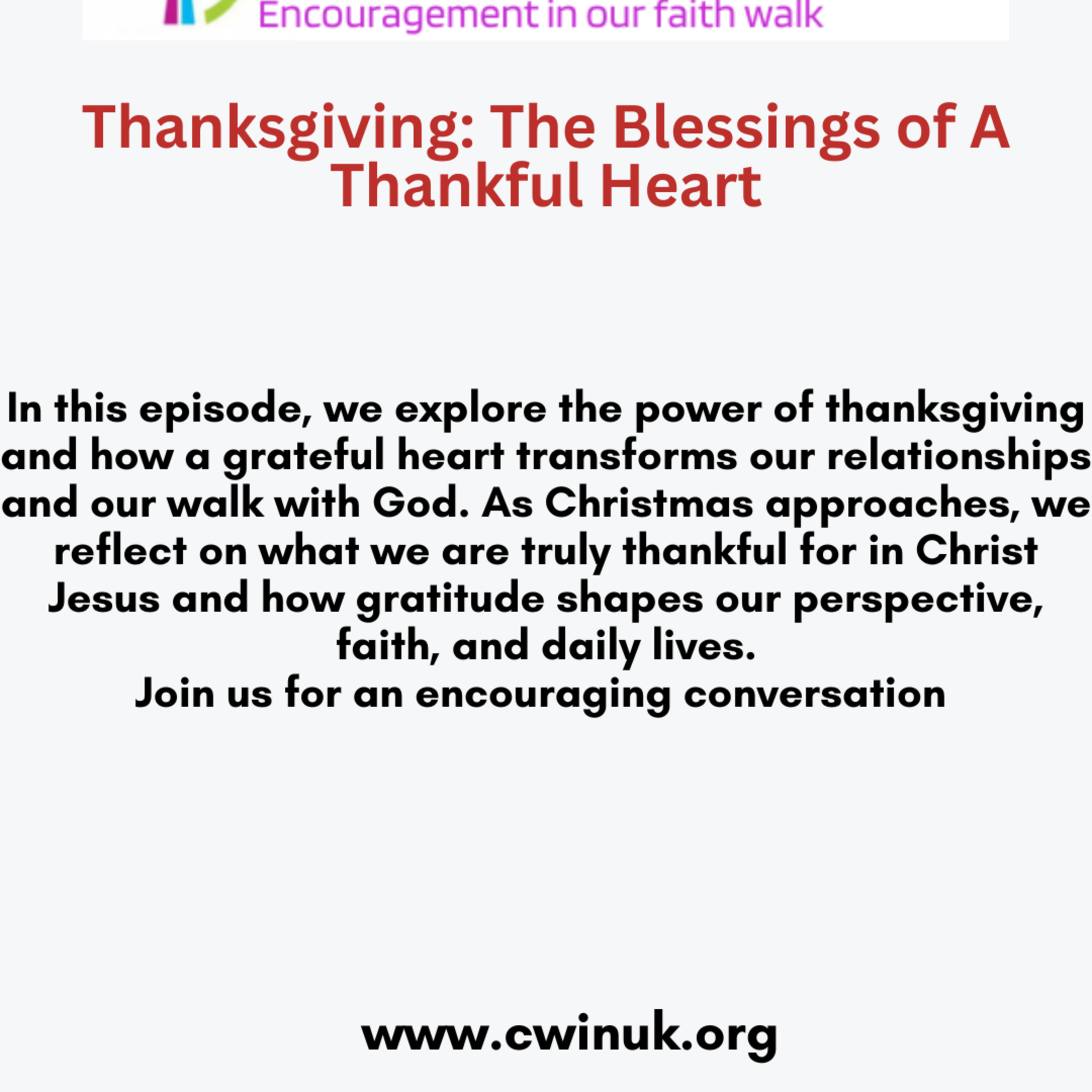 Thanksgiving: The Blessings of a Thankful Heart