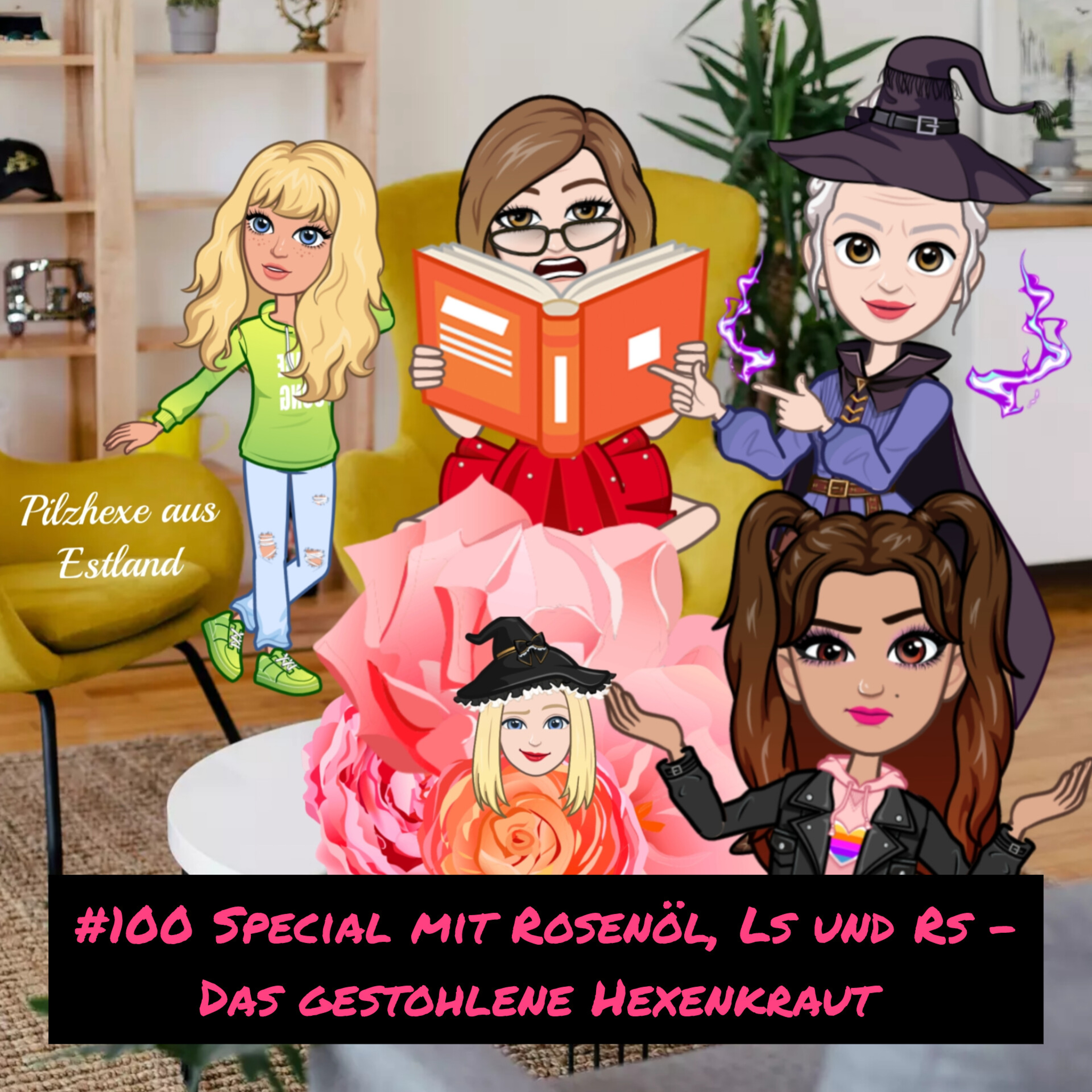 Pilzsuddämpfe in 💙🖤🤍 - Der etwas andere Bibi Blocksberg Podcast aus estland-affiner Perspektive