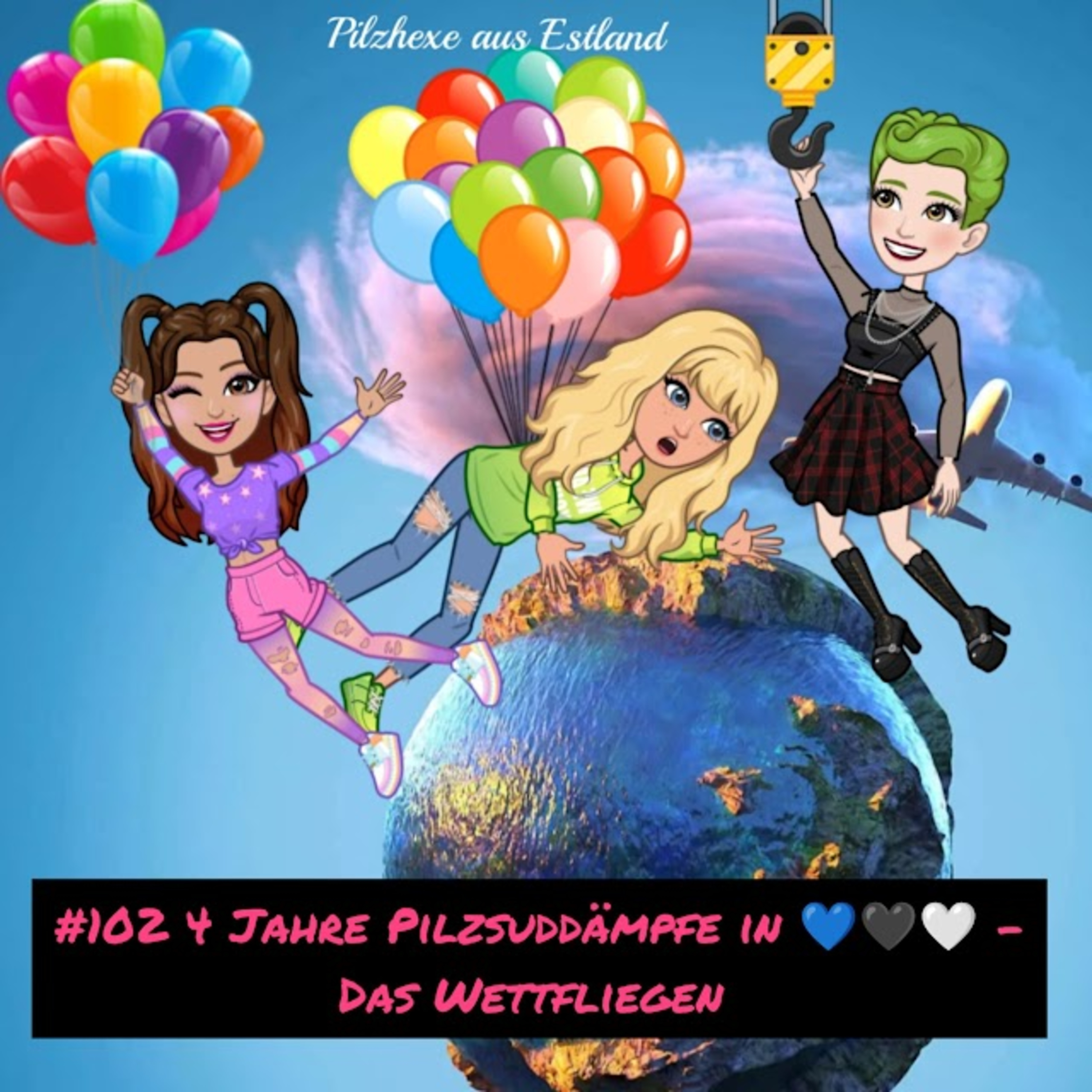 Pilzsuddämpfe in 💙🖤🤍 - Der etwas andere Bibi Blocksberg Podcast aus estland-affiner Perspektive
