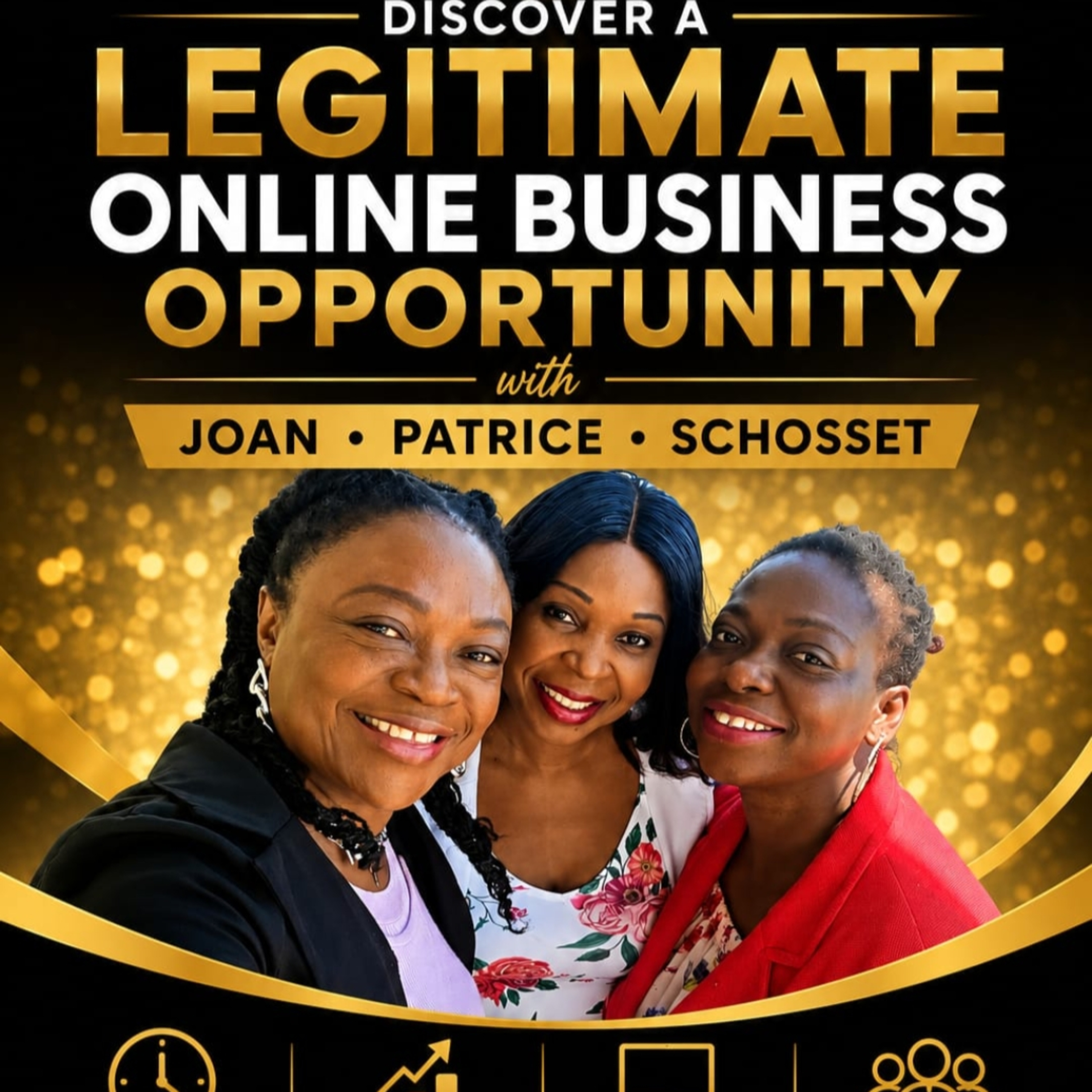 Live With CDP Talk Show, Guests: Schosset Howe, Joan Blair, Patrice Williams (Online Entrepreneurs/marketing) Season #14, Episode #18, July 14th, 2026 episode artwork