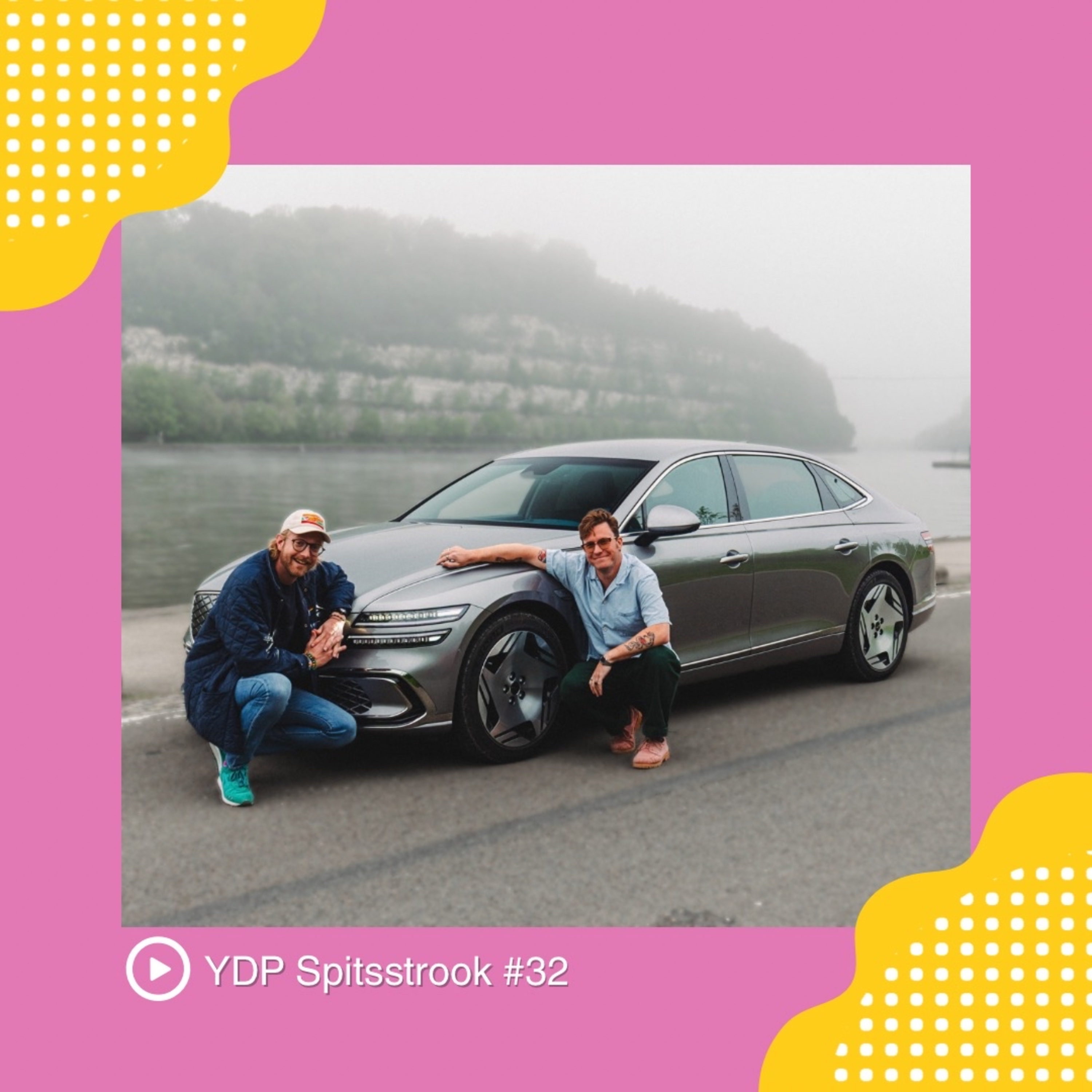 YDP Spitsstrook #32: Kekkekarrenrally in de Genesis G80, BMW Odeklonje, Verkeersergernissen episode artwork