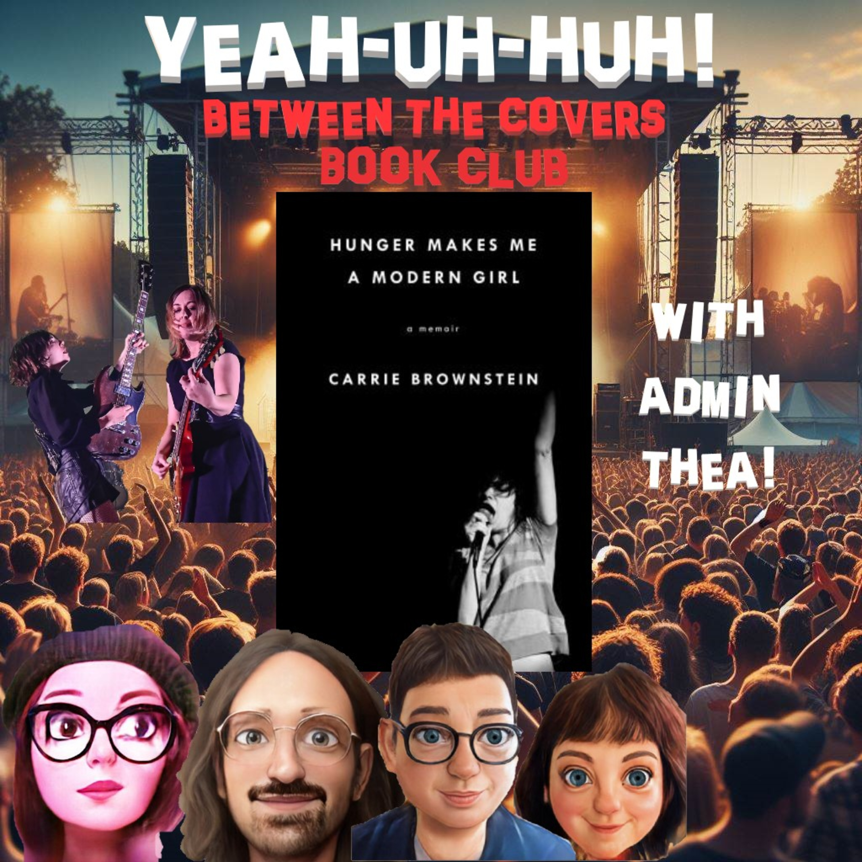 YUH 173 - Between the Covers Book Club - Hunger Makes Me a Modern Girl with Admin Thea! episode artwork