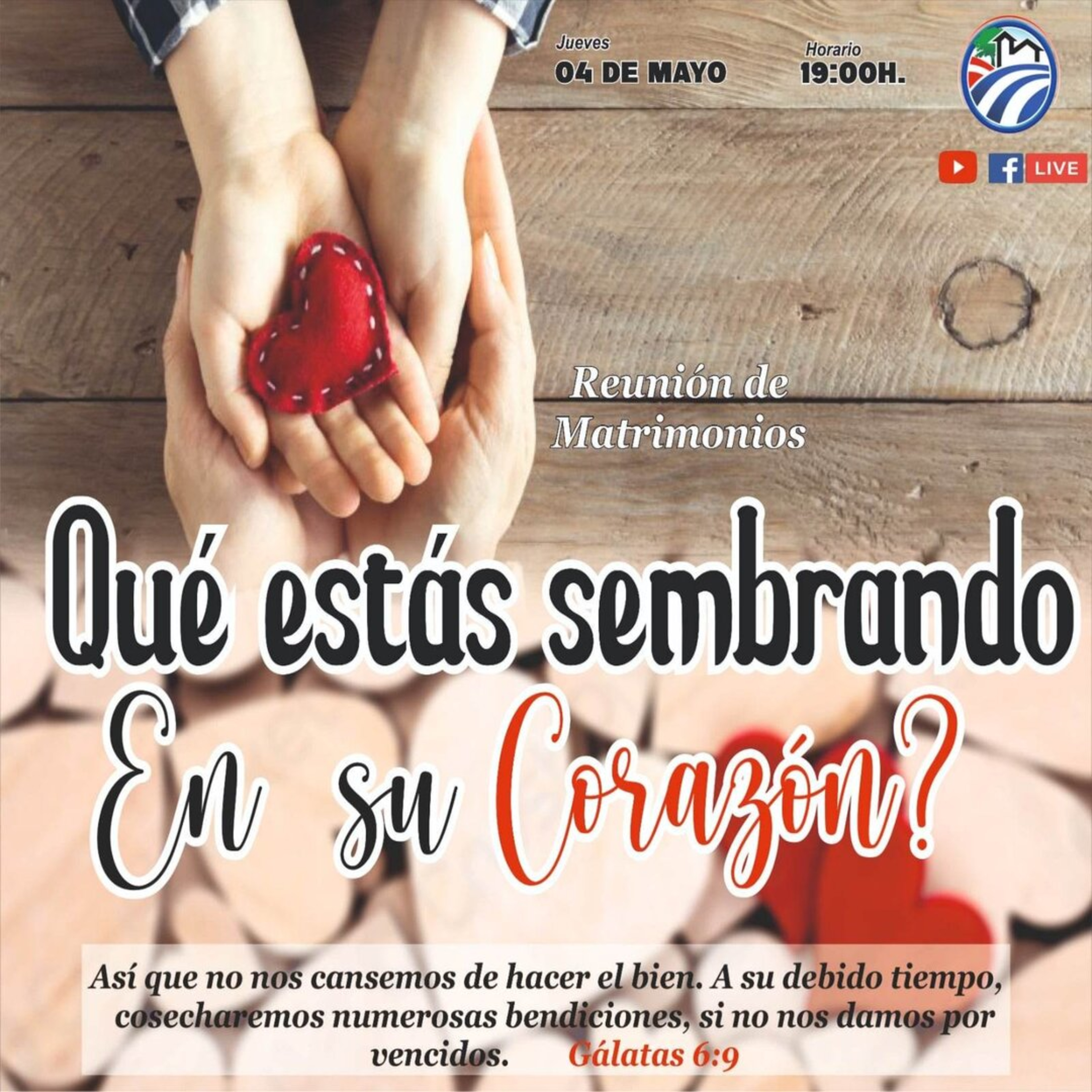 QUÉ ESTÁS SEMBRANDO EN SU CORAZÓN | PR. OSVALDO PAIVA episode artwork