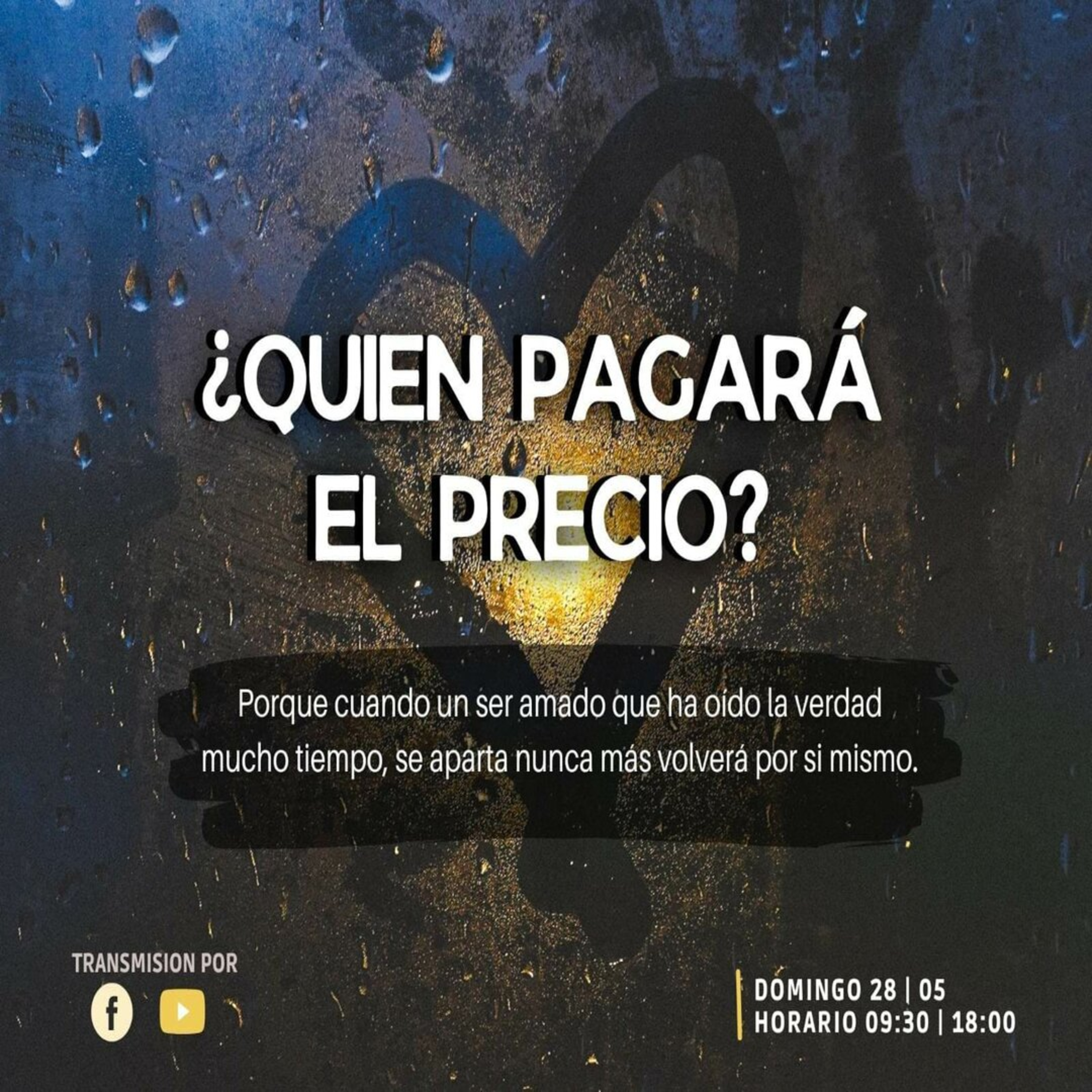 ¿QUIEN PAGARÁ EL PRECIO? | PR. OSVALDO PAIVA episode artwork