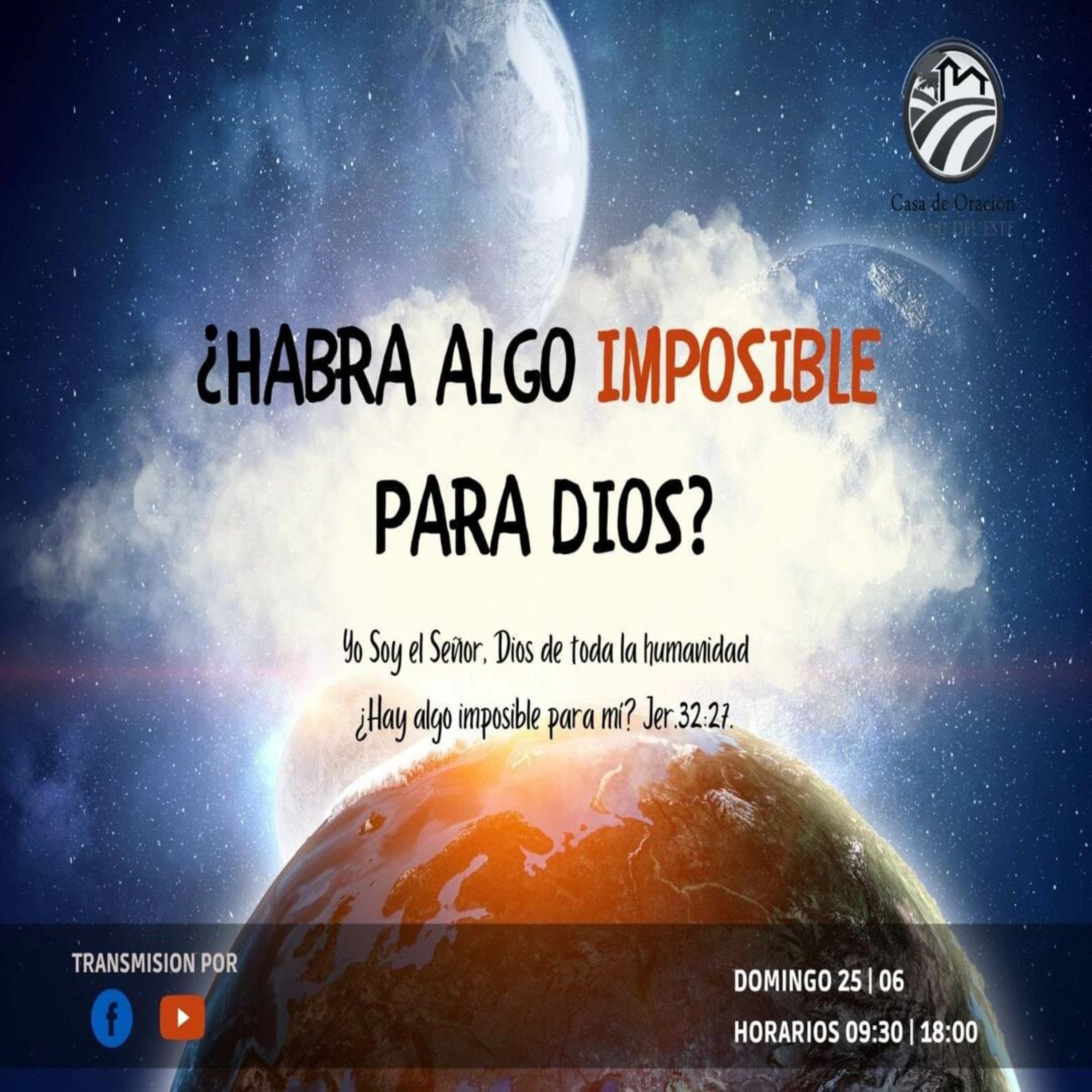 ¿HABRA ALGO IMPOSIBLE PARA DIOS? | PR. OSVALDO PAIVA  episode artwork