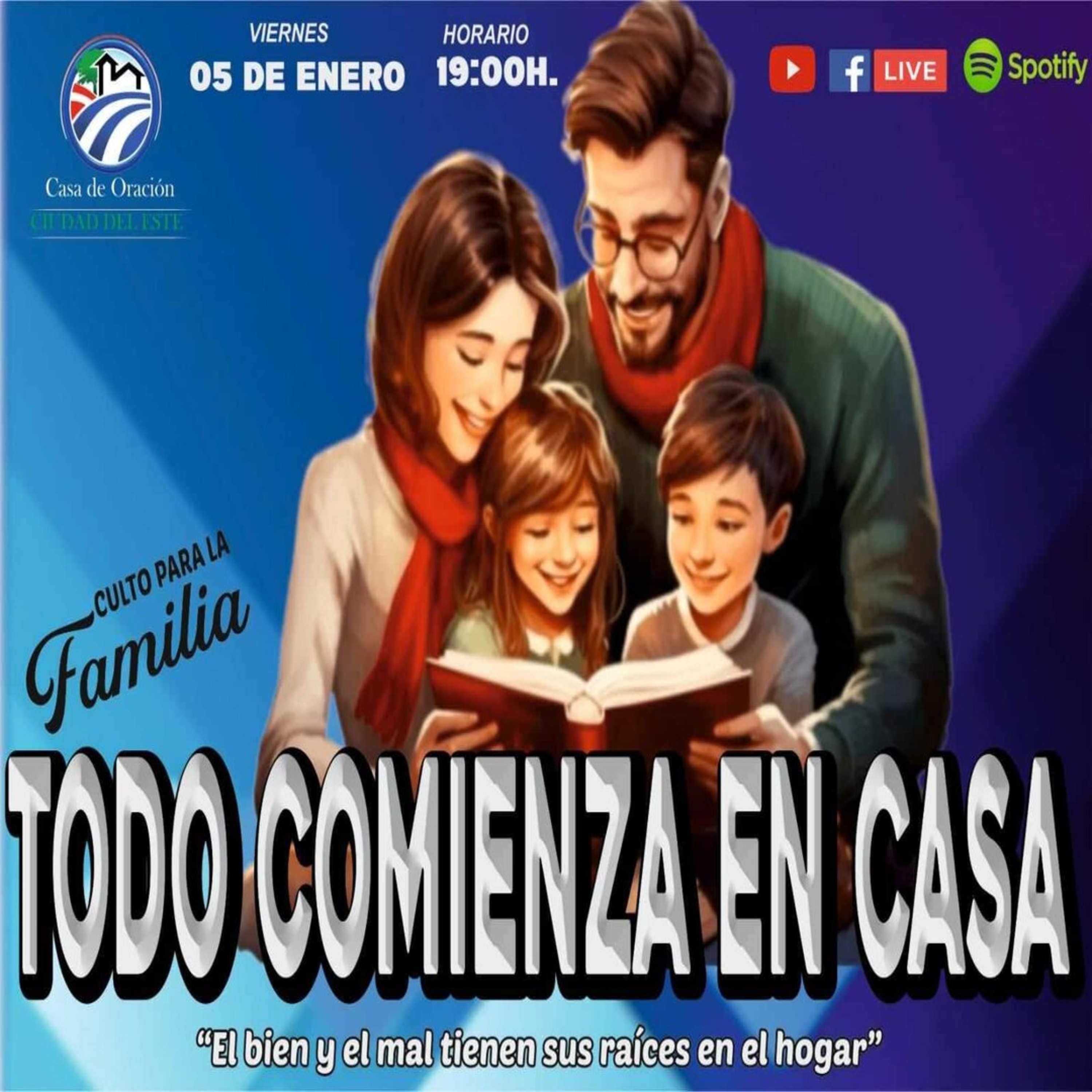 TODO COMIENZA EN CASA | PR. OSVALDO PAIVA episode artwork
