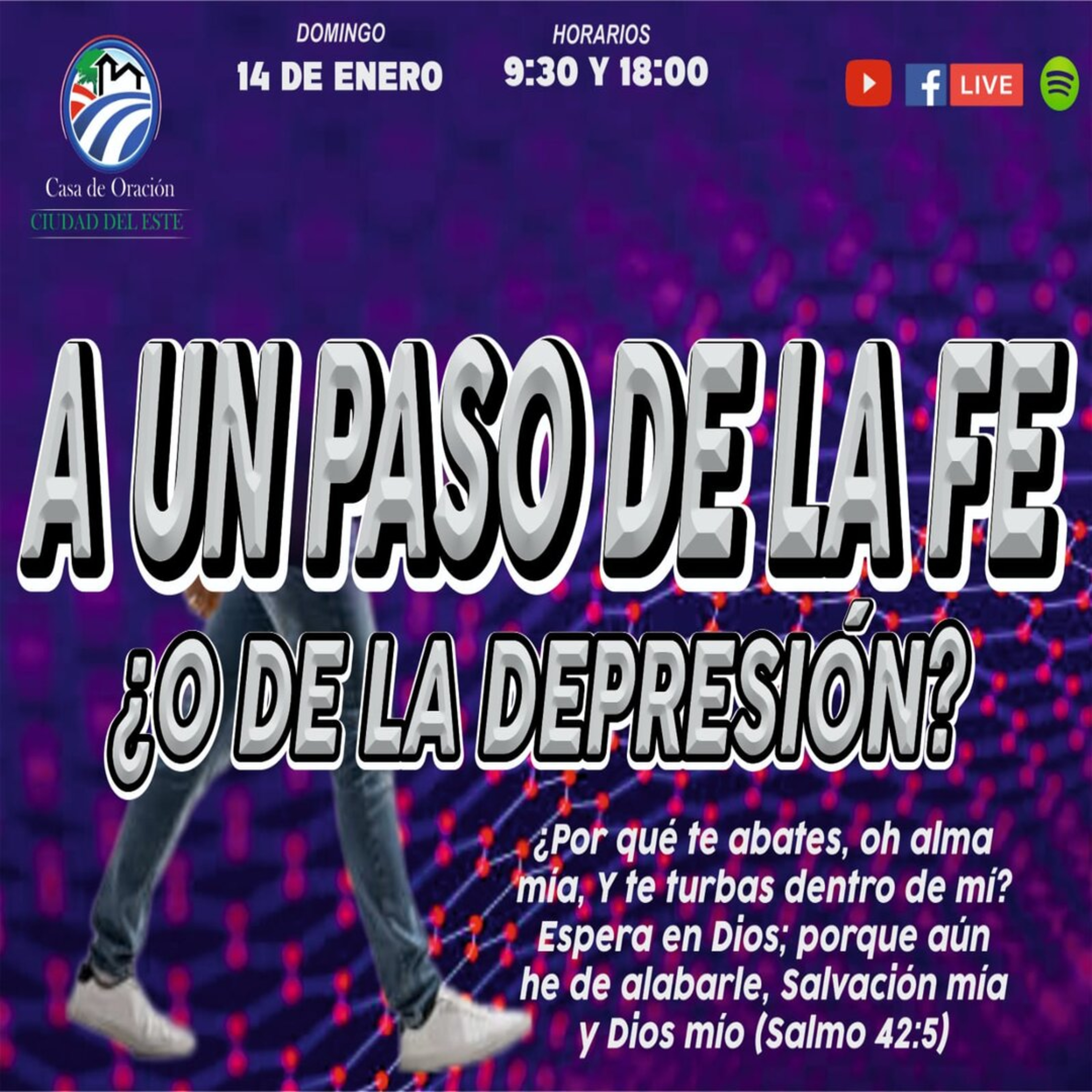A UN PASO DE LA FE ¿O DE LA DEPRESIÓN? | CARLOS CABALLERO  episode artwork
