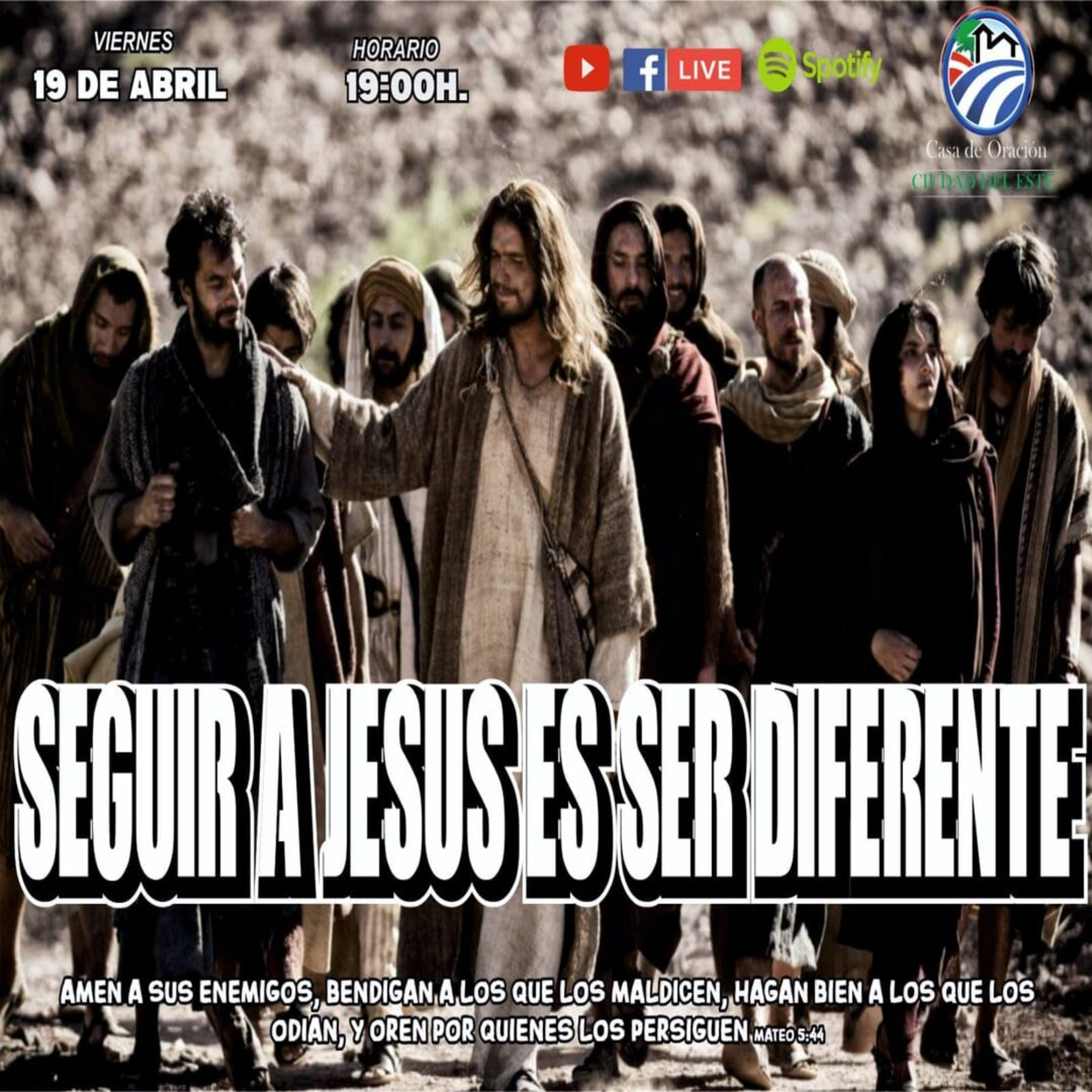 SEGUIR A JESÚS ES SER DIFERENTE | CARLOS CABALLERO episode artwork