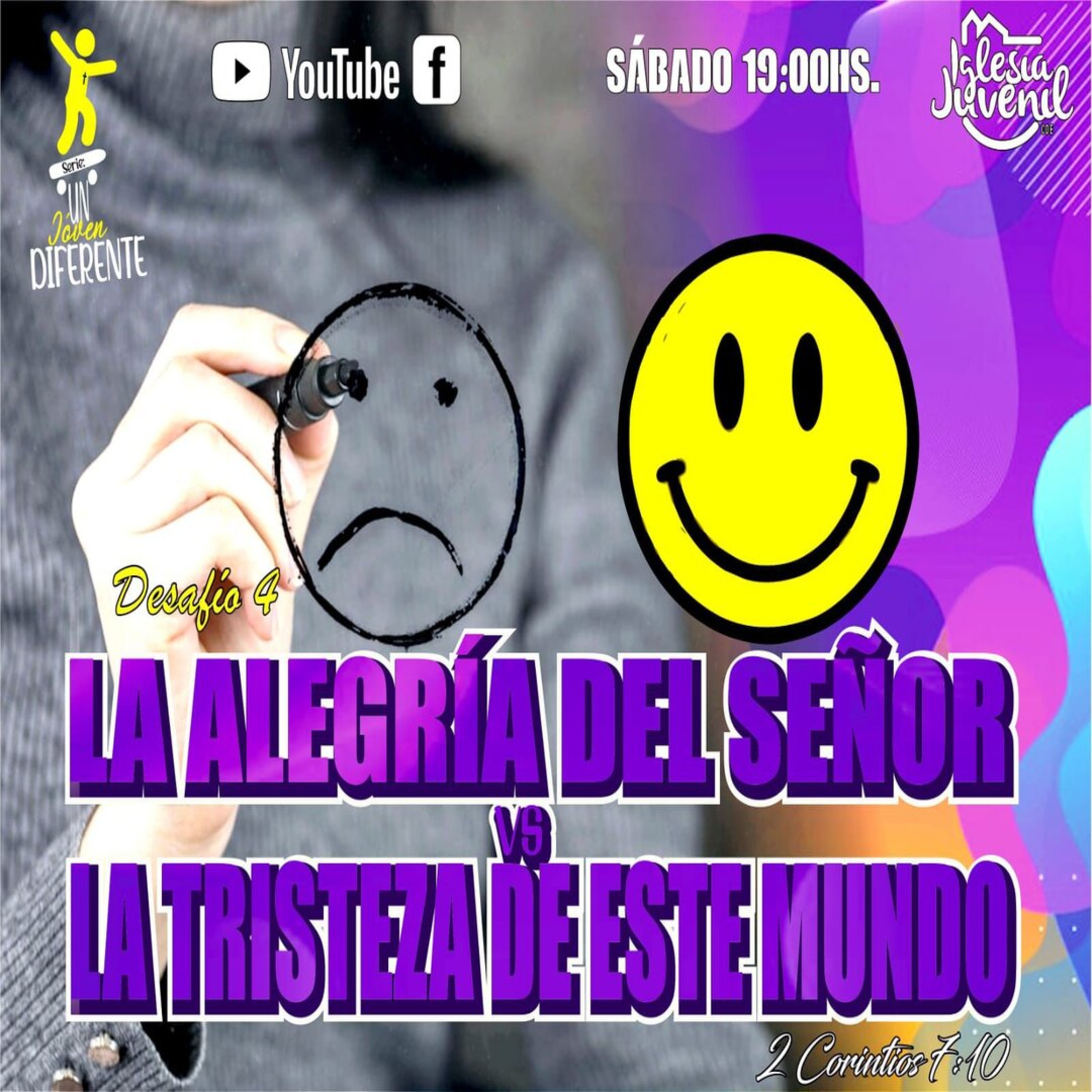 LA ALEGRÍA DEL SEÑOR VS LA TRISTEZA DE ESTE MUNDO | PR. JONATHAN FLORES episode artwork