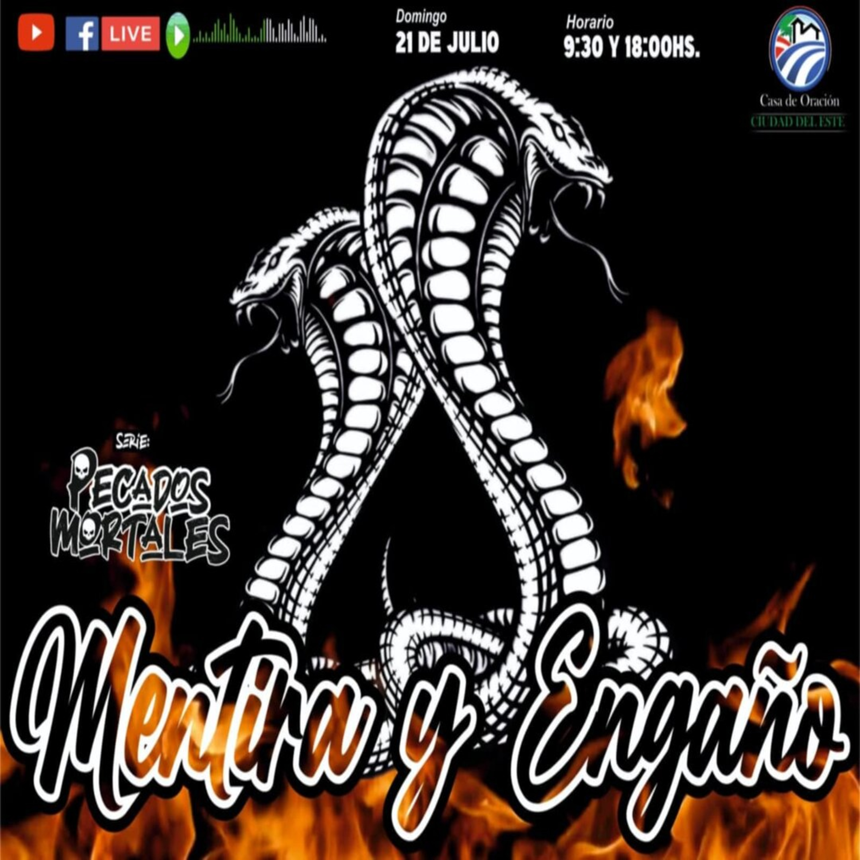MENTIRA Y ENGAÑO | PR. OSVALDO PAIVA episode artwork