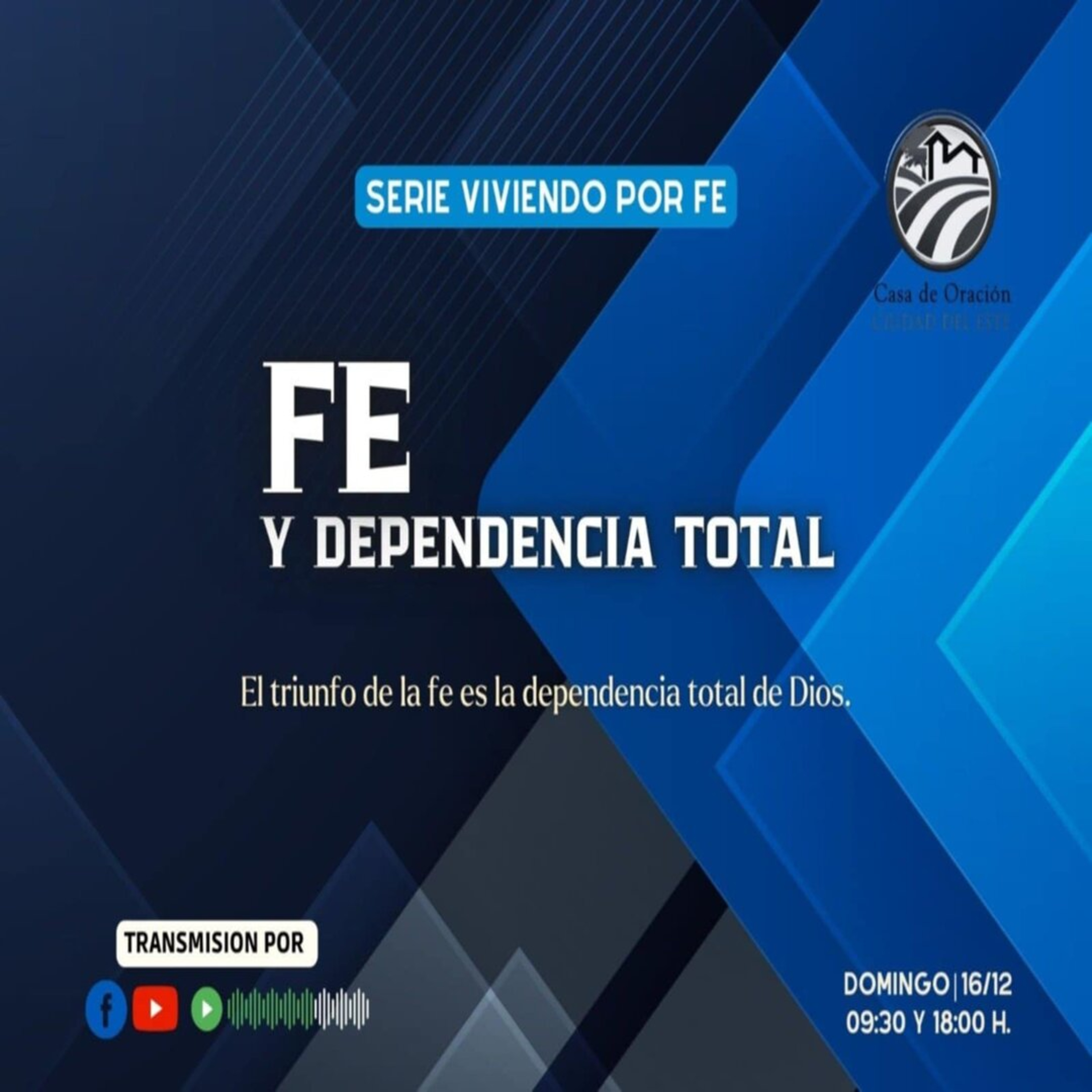 FE Y DEPENDENCIA TOTAL | PR. OSVALDO PAIVA  episode artwork
