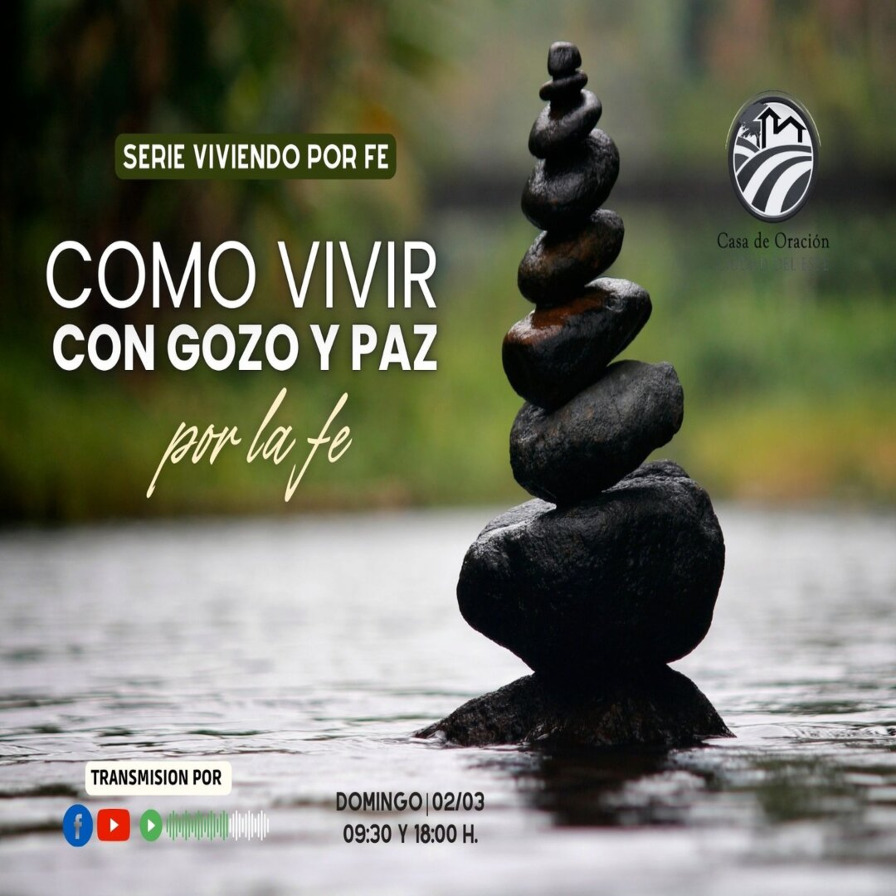 COMO VIVIR CON GOZO Y PAZ POR LA FE | PR. OSVALDO PAIVA episode artwork