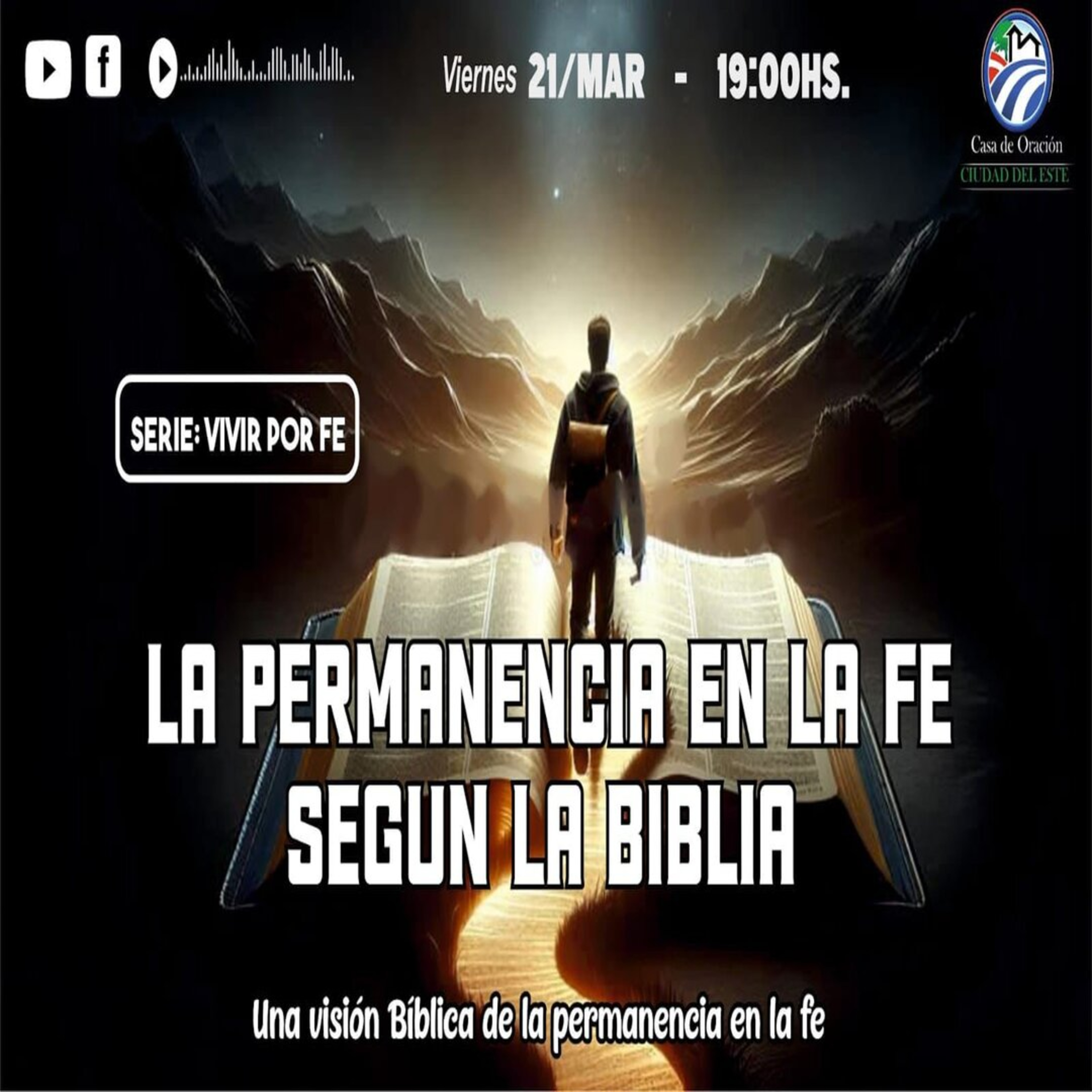 LA PERMANENCIA EN LA FE, SEGÚN LA BIBLIA | CARLOS CABALLERO episode artwork