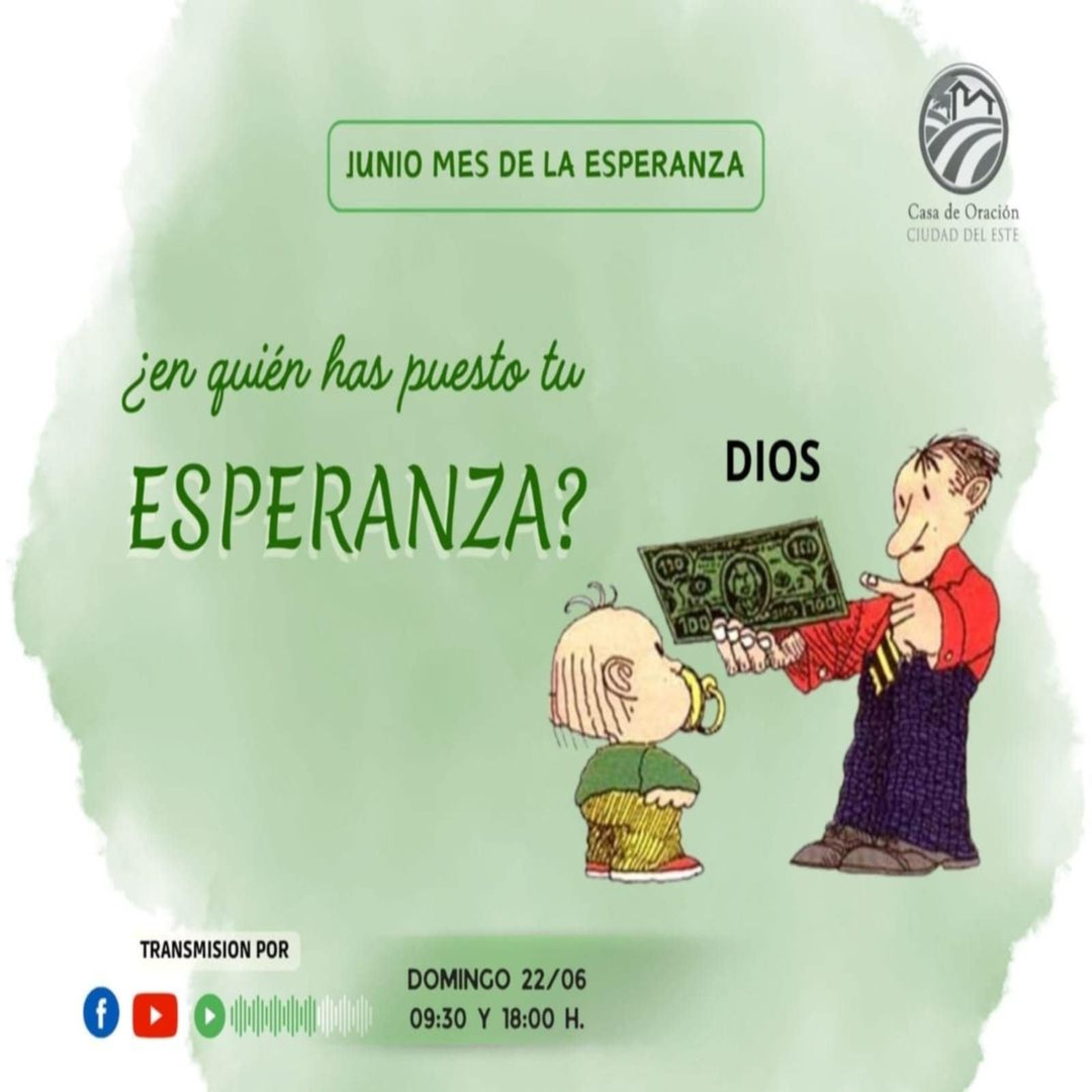 ¿EN QUIEN HAS PUESTO TU ESPERANZA? | PR. OSVALDO PAIVA episode artwork