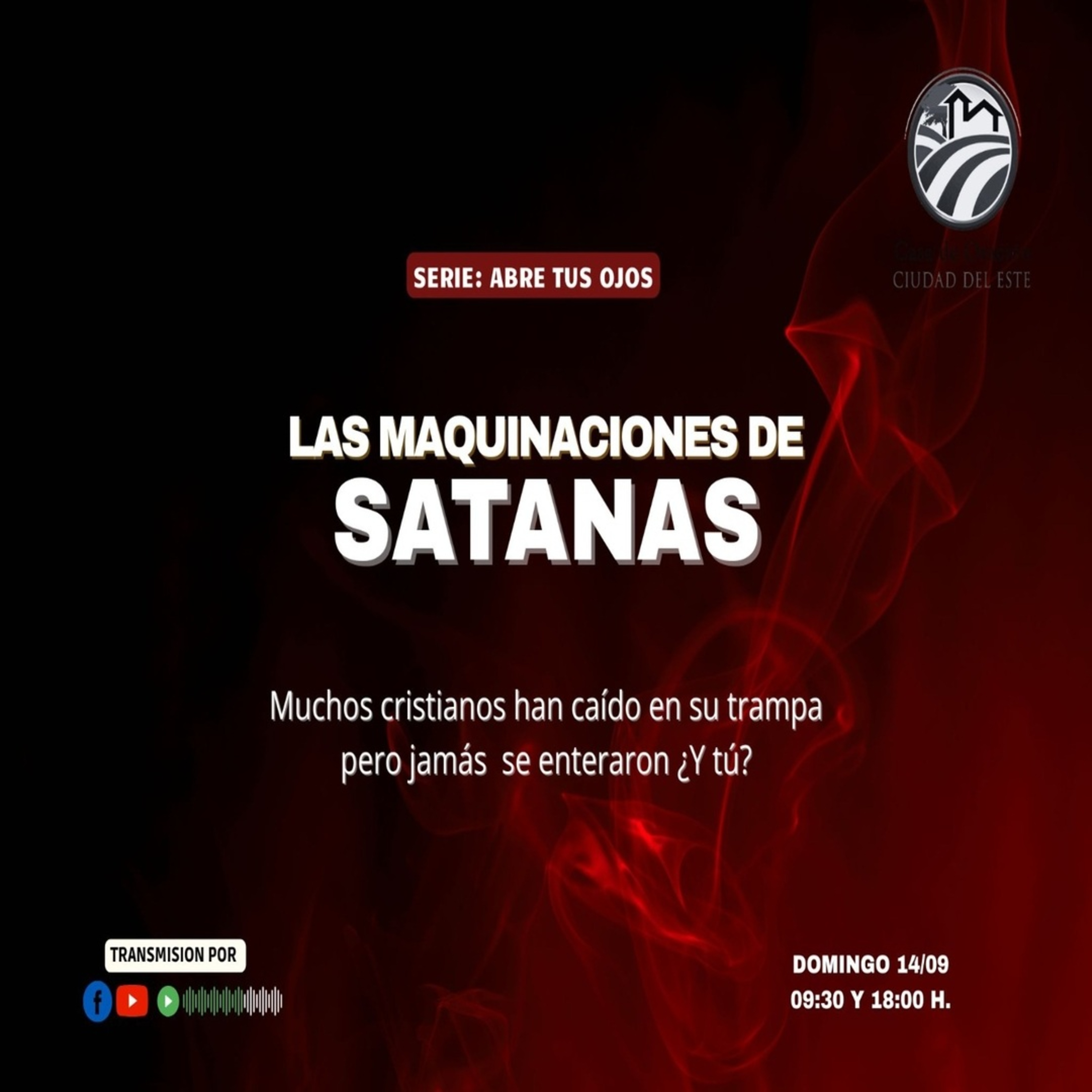 LAS MAQUINACIONES DE SATANAS | PR. OSVALDO PAIVA  episode artwork